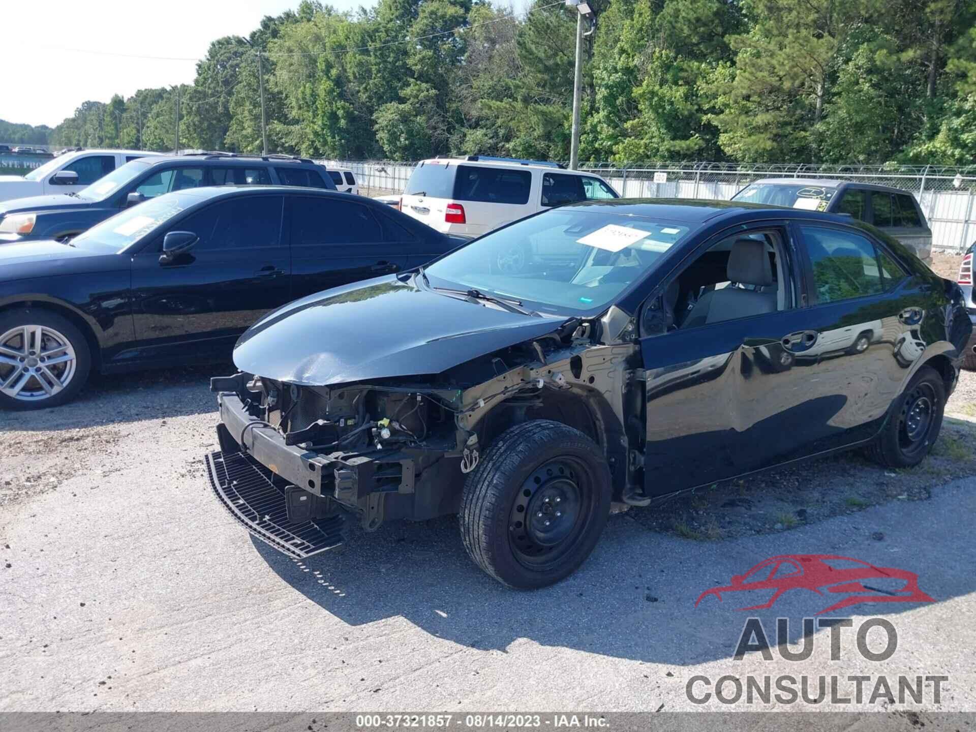 TOYOTA COROLLA 2019 - 2T1BURHE6KC222875