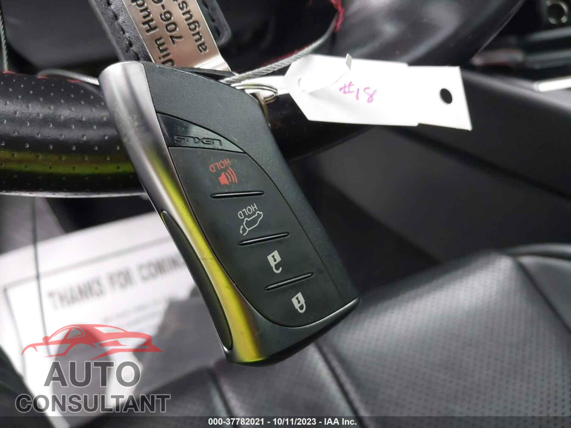 LEXUS UX 200 2019 - JTHY3JBH7K2012946
