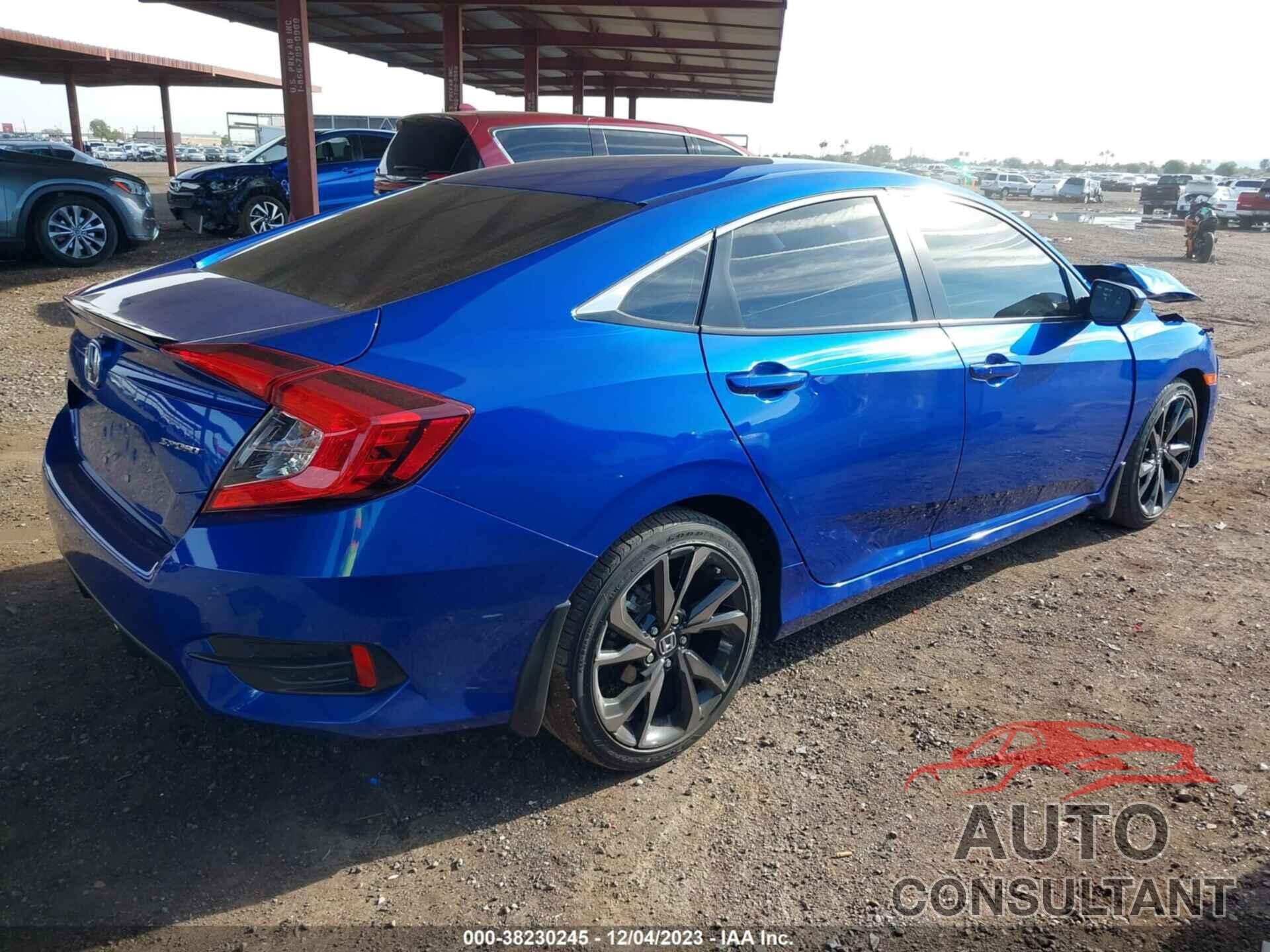 HONDA CIVIC 2020 - 19XFC2F80LE006158