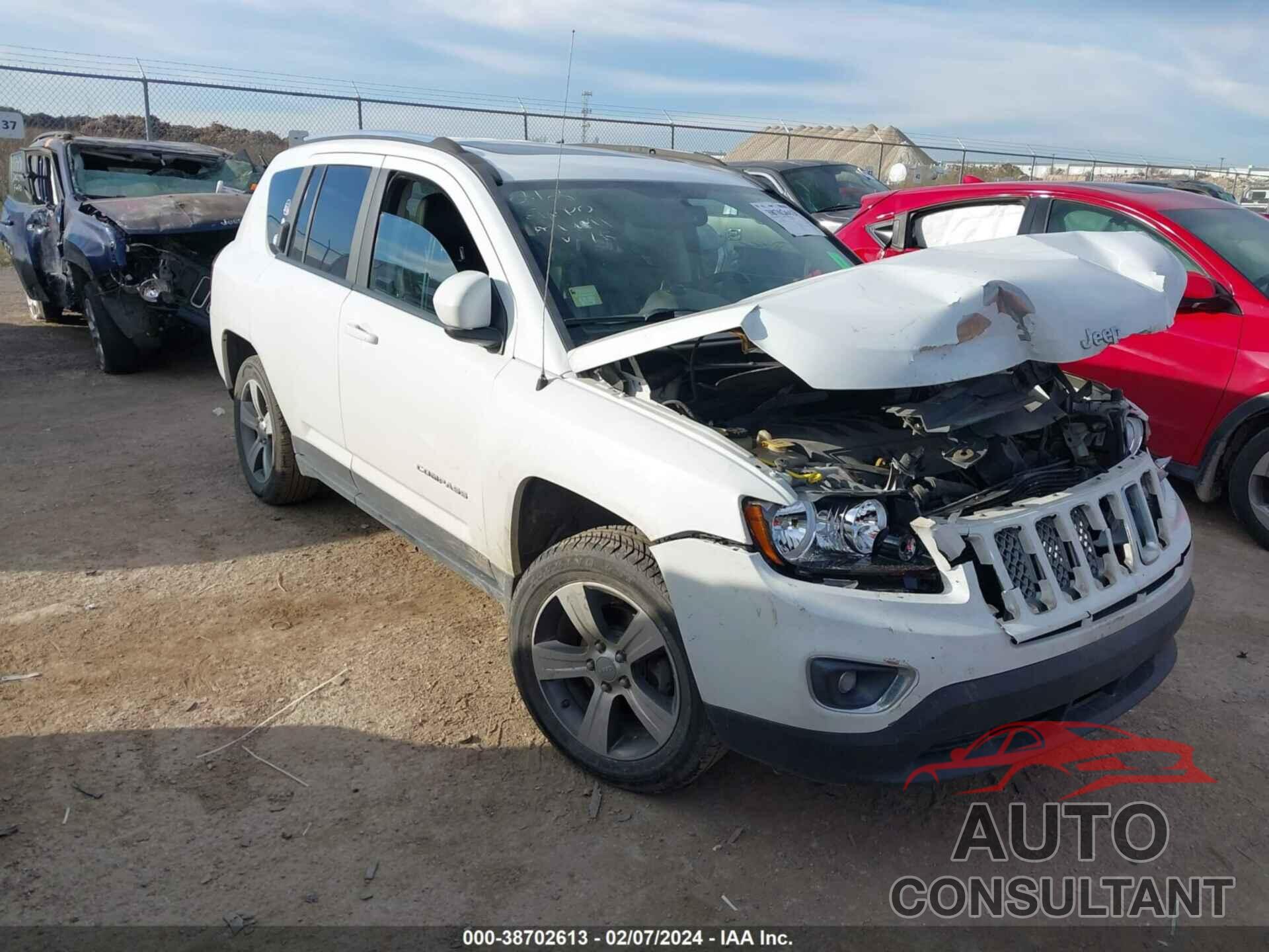 JEEP COMPASS 2017 - 1C4NJDEB8HD129760