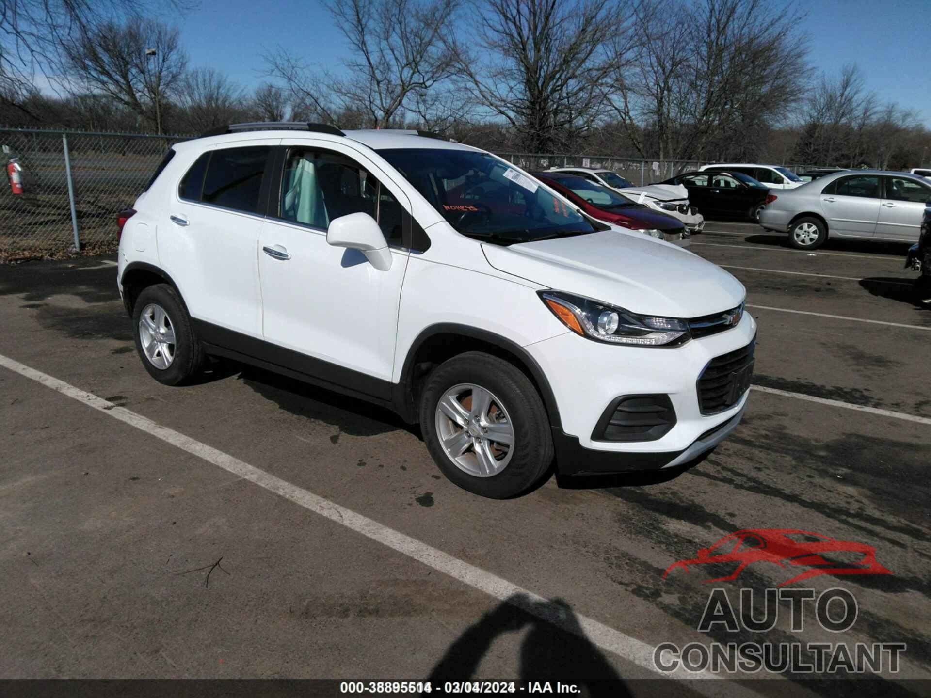 CHEVROLET TRAX 2020 - KL7CJPSB3LB032870