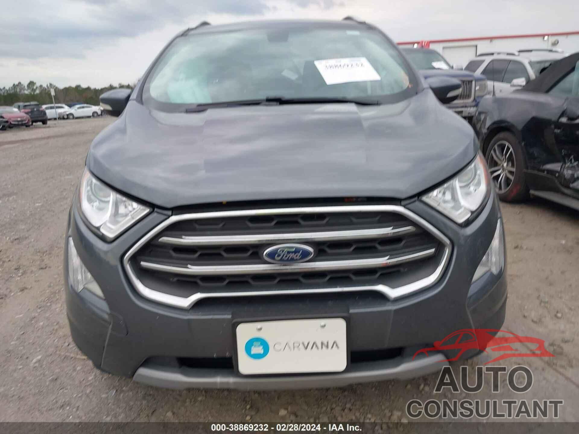 FORD ECOSPORT 2019 - MAJ6S3KL7KC287146