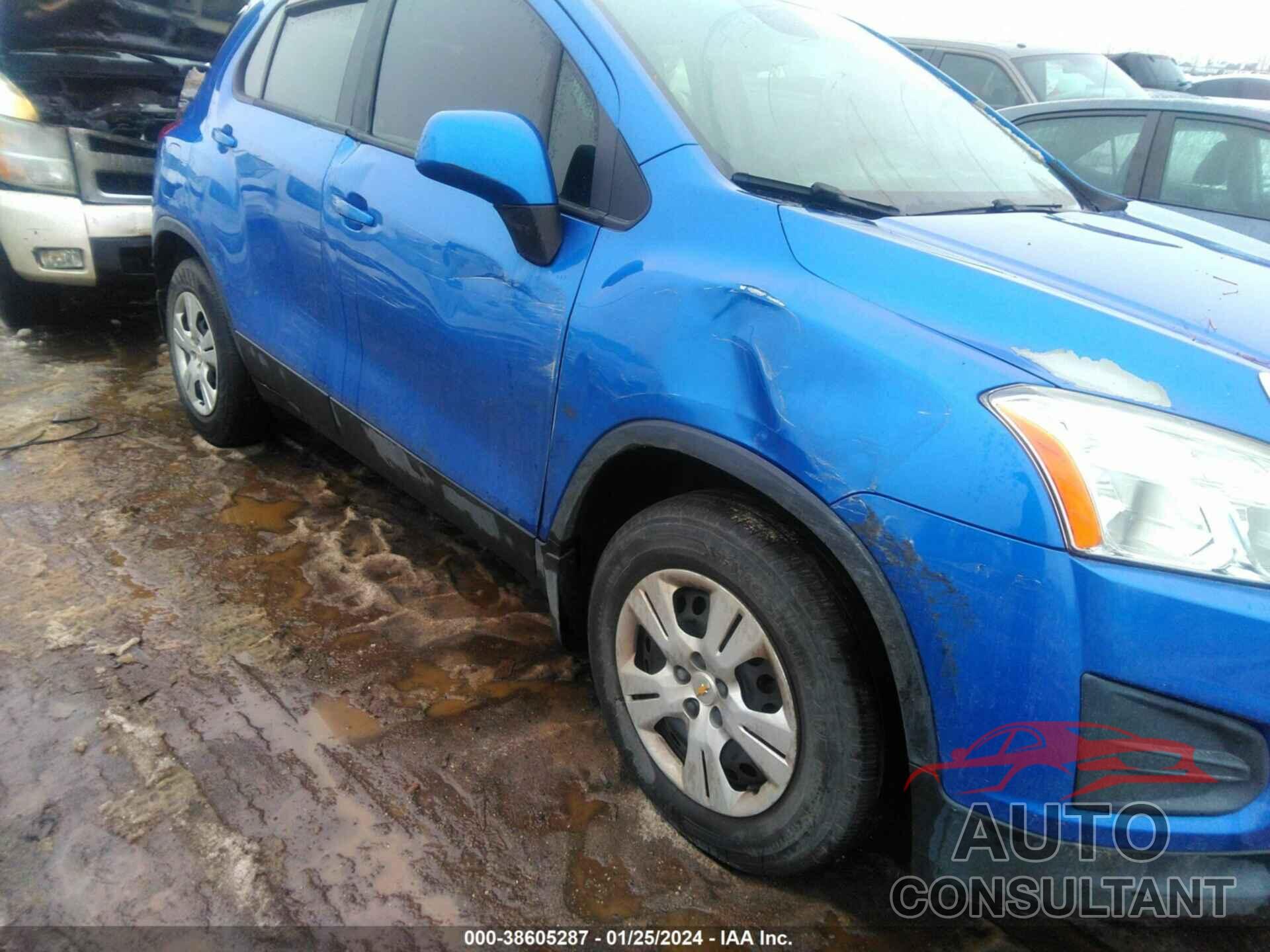 CHEVROLET TRAX 2016 - KL7CJKSB1GB529506