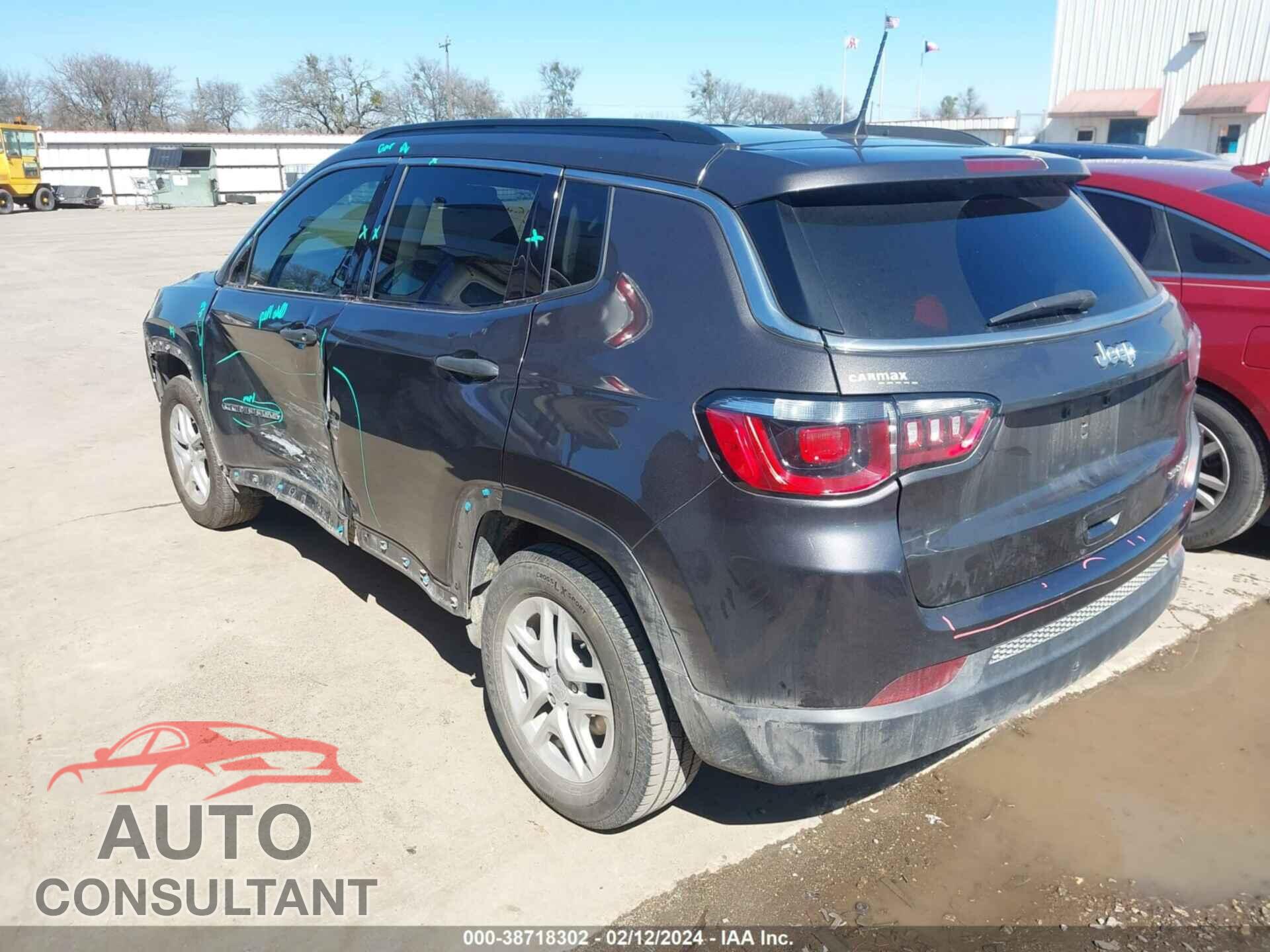 JEEP COMPASS 2020 - 3C4NJCAB7LT162199