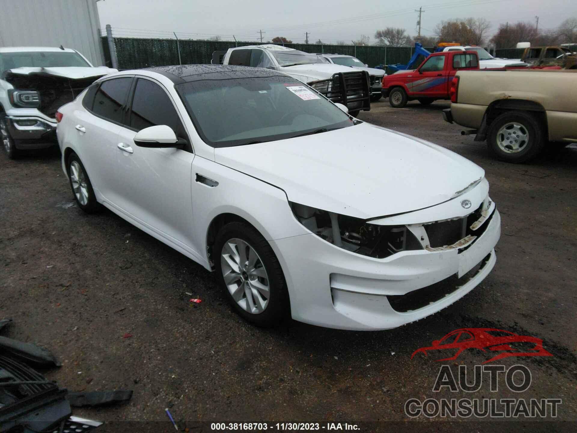 KIA OPTIMA 2016 - 5XXGU4L39GG099961