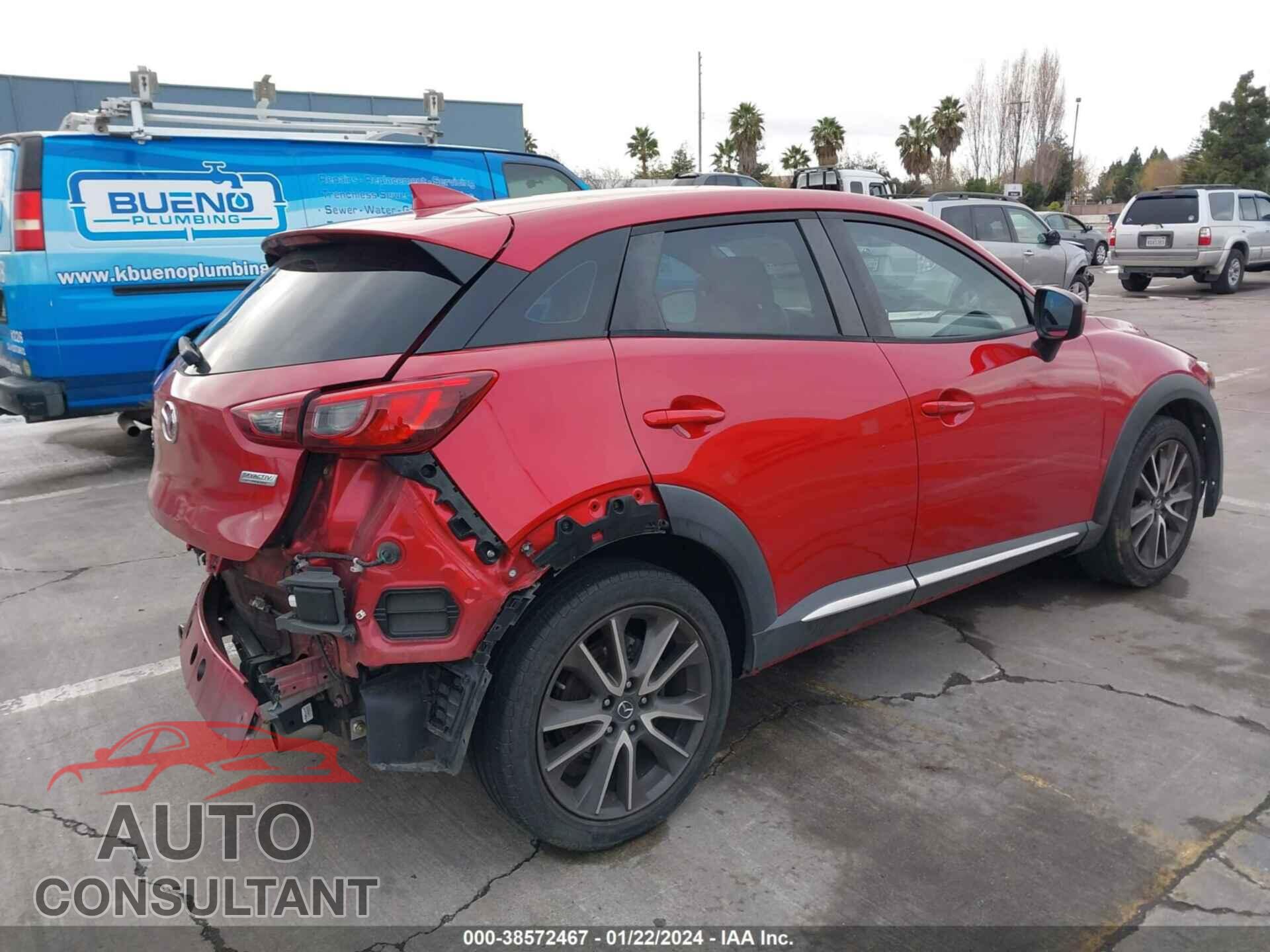MAZDA CX-3 2016 - JM1DKBD76G0111547