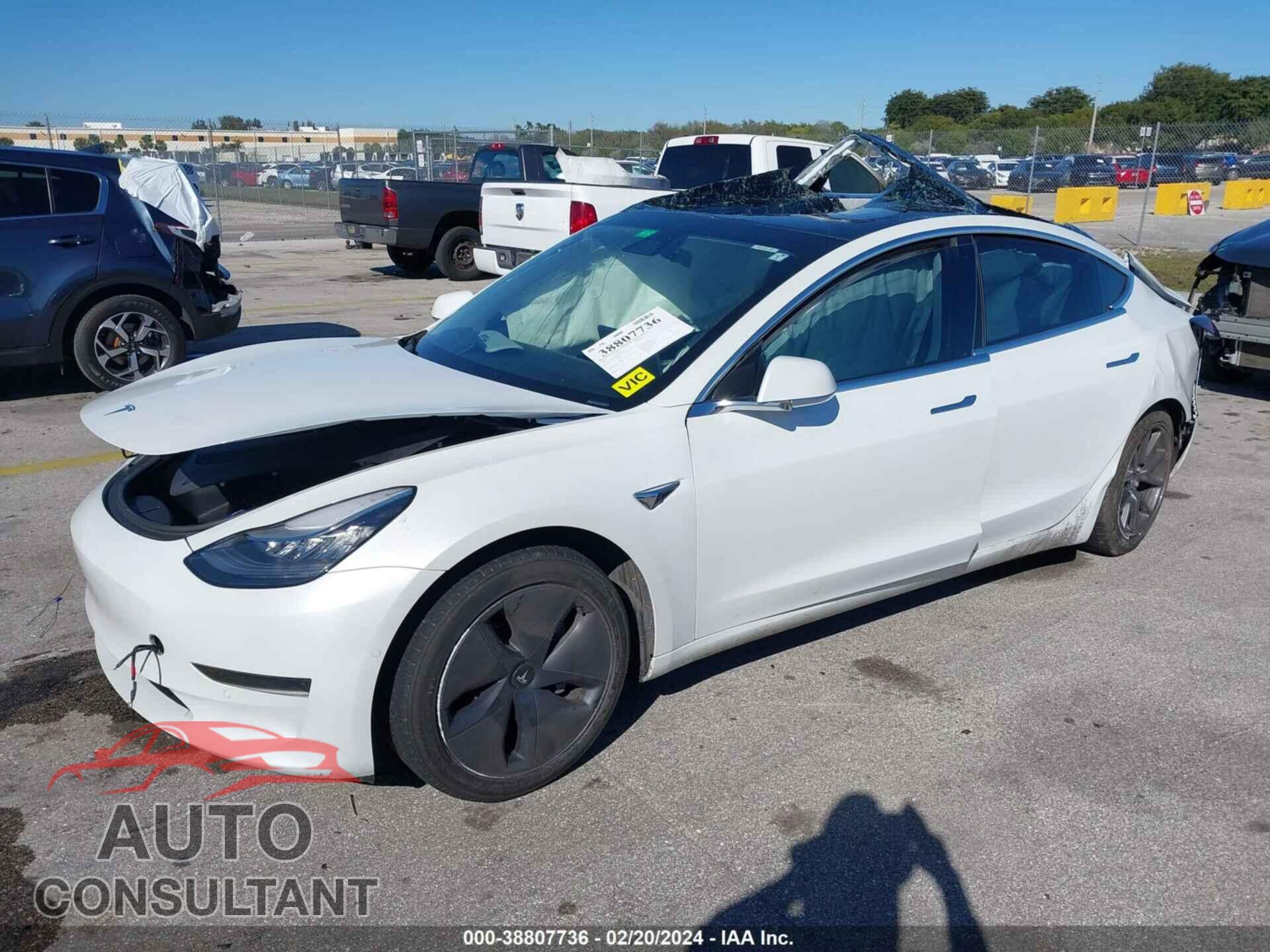 TESLA MODEL 3 2020 - 5YJ3E1EA5LF598145