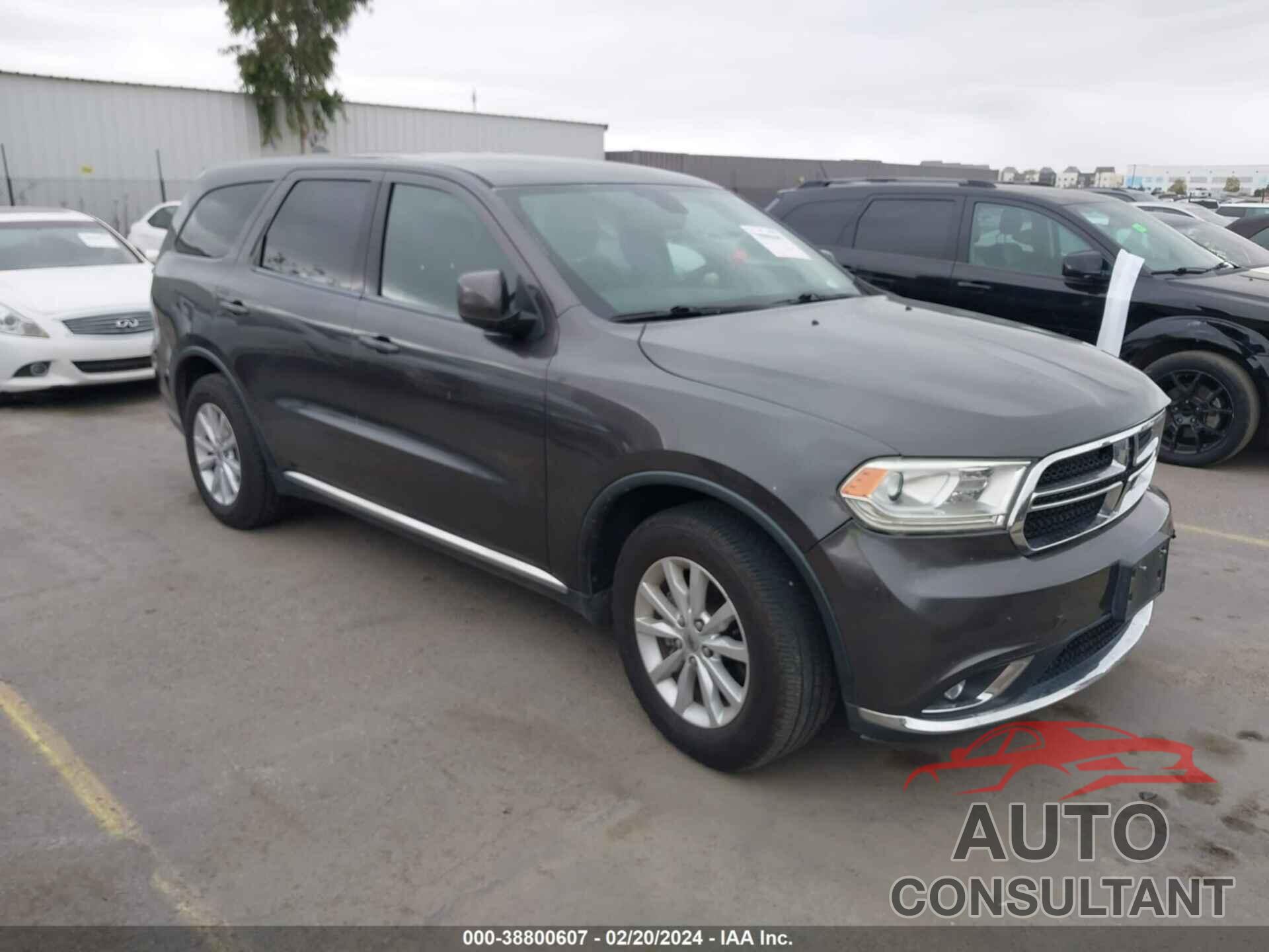 DODGE DURANGO 2019 - 1C4RDHAG5KC585021