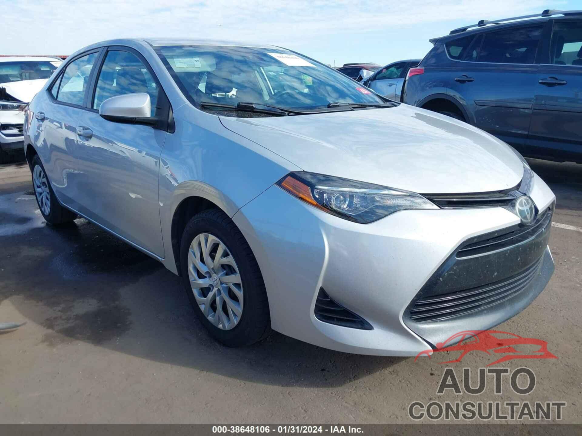 TOYOTA COROLLA 2017 - 2T1BURHEXHC904859