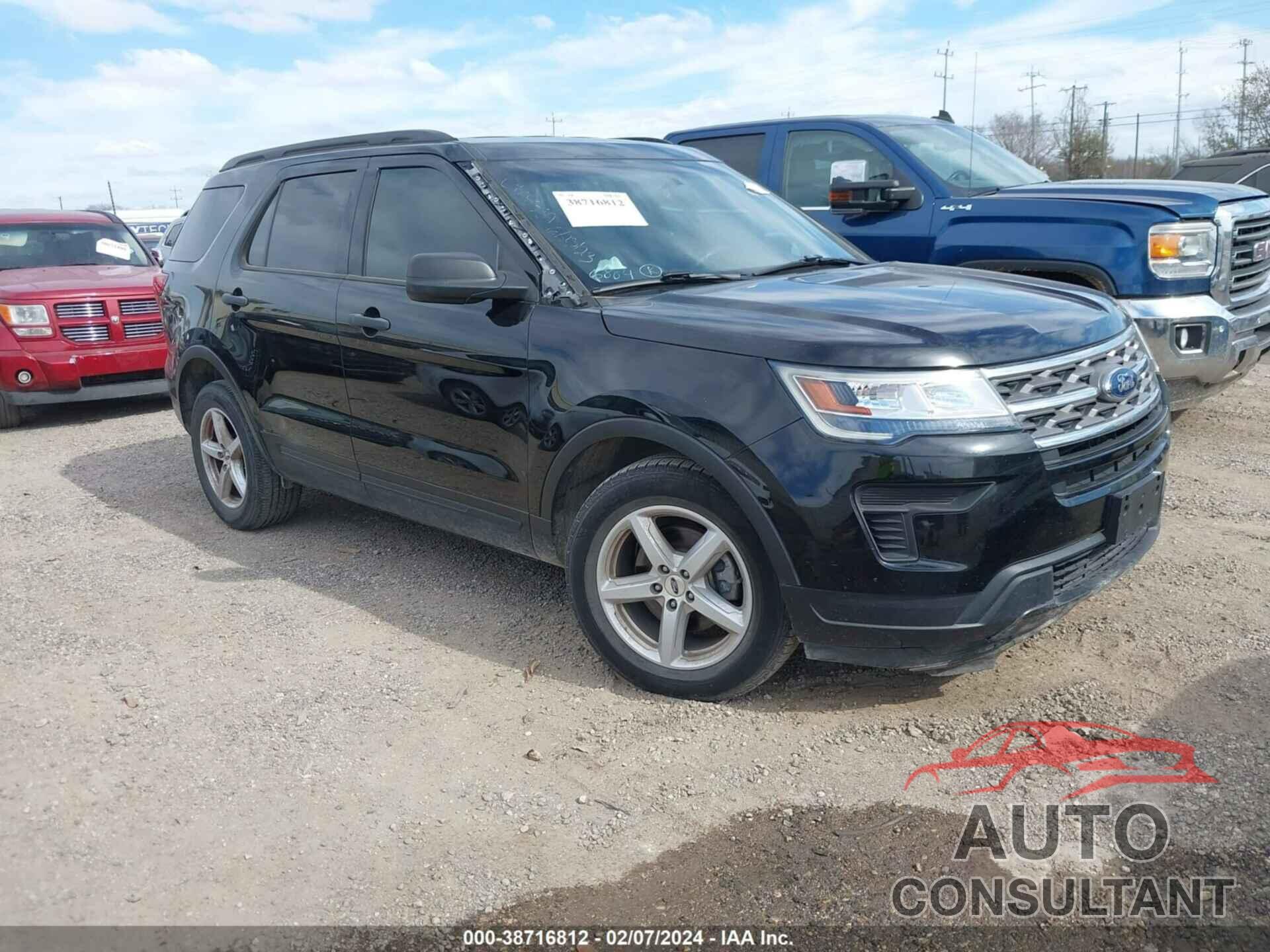 FORD EXPLORER 2018 - 1FM5K7B87JGA66884