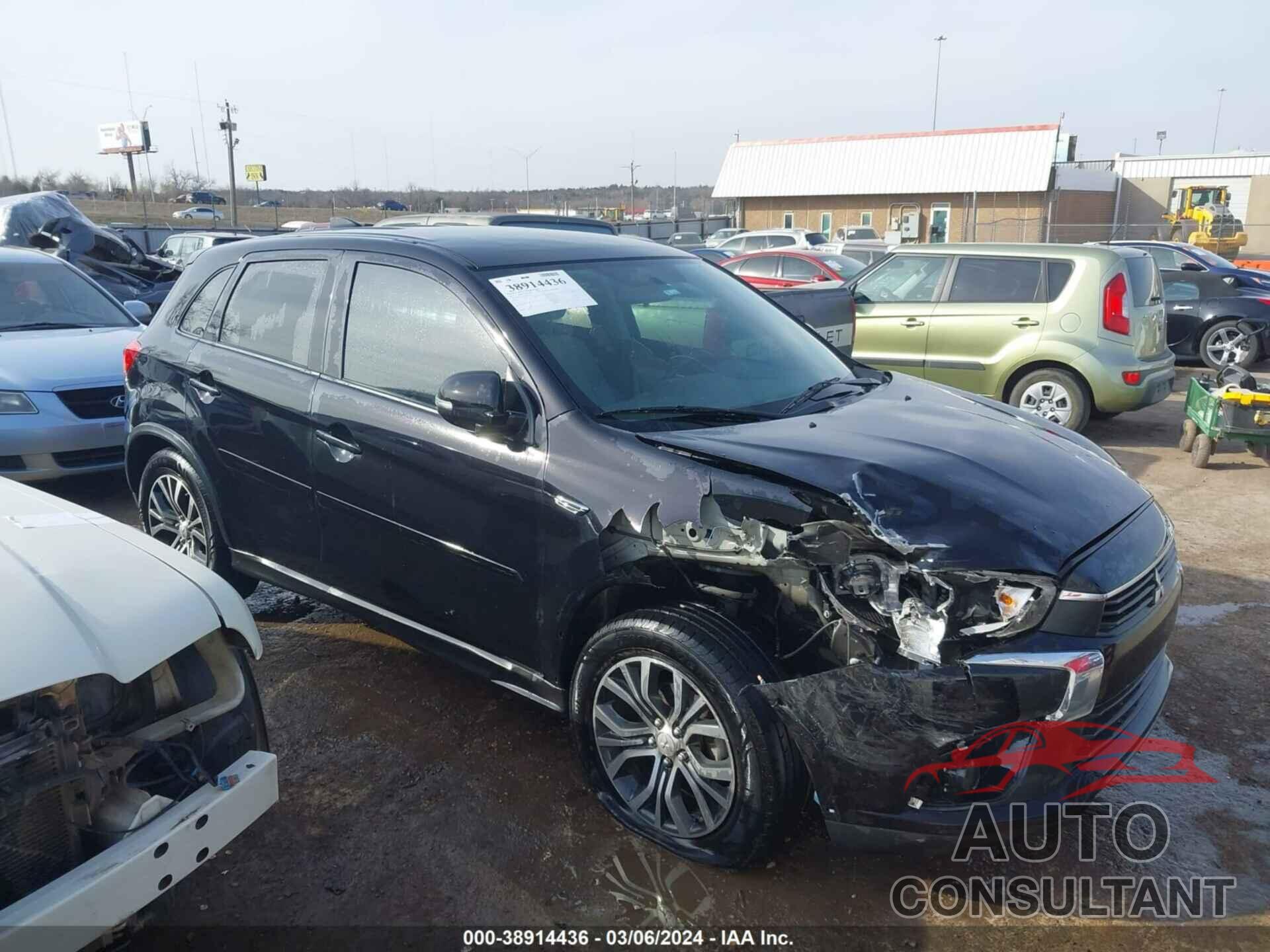 MITSUBISHI OUTLANDER SPORT 2017 - JA4AP3AU9HZ003161