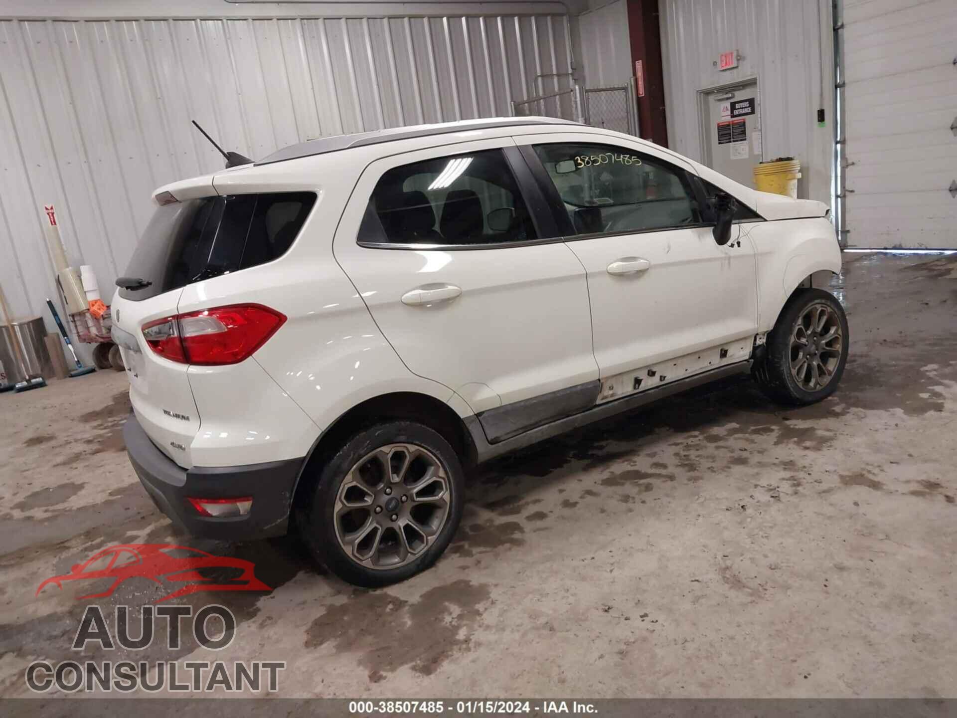 FORD ECOSPORT 2019 - MAJ6S3KL9KC254522