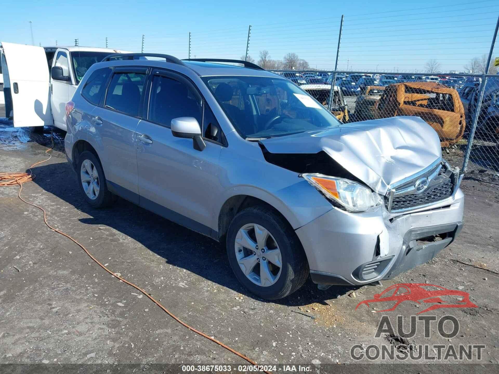 SUBARU FORESTER 2016 - JF2SJADC4GH451431