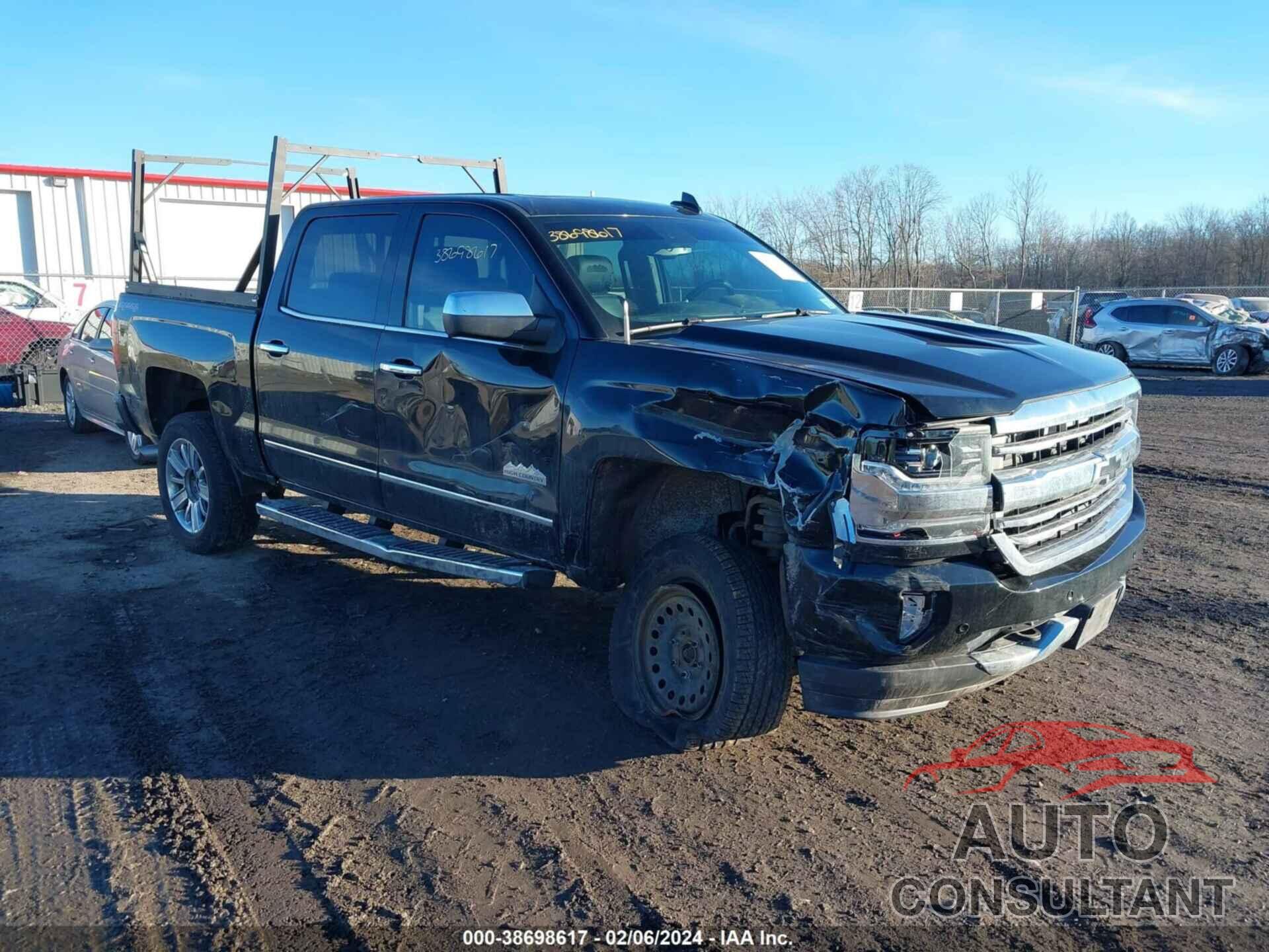CHEVROLET SILVERADO 1500 2017 - 3GCUKTEC3HG201222