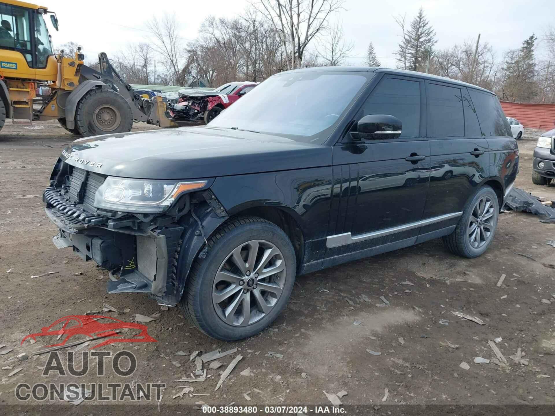 LAND ROVER RANGE ROVER 2017 - SALGR2FVXHA325322