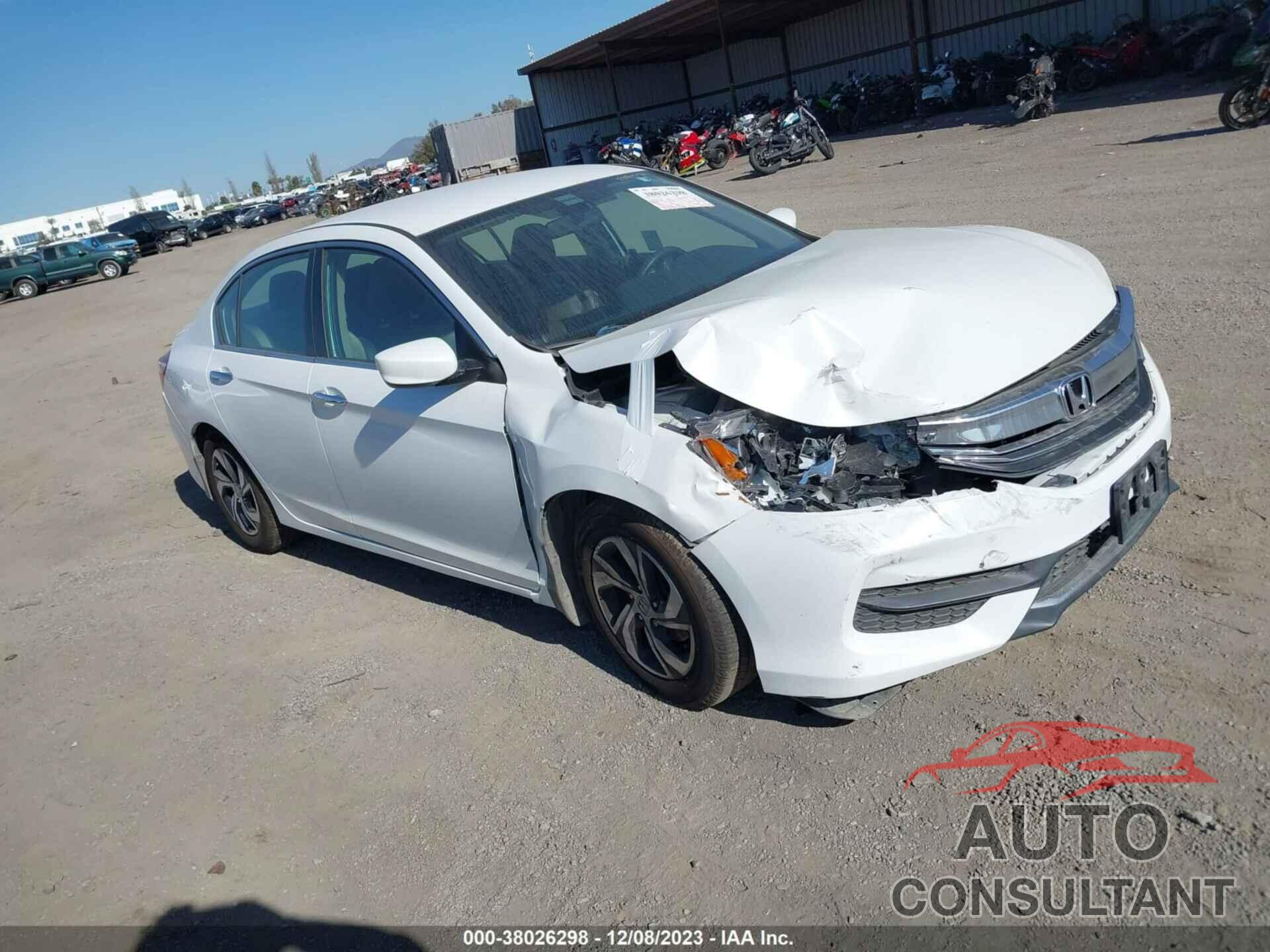 HONDA ACCORD 2016 - 1HGCR2F31GA208913