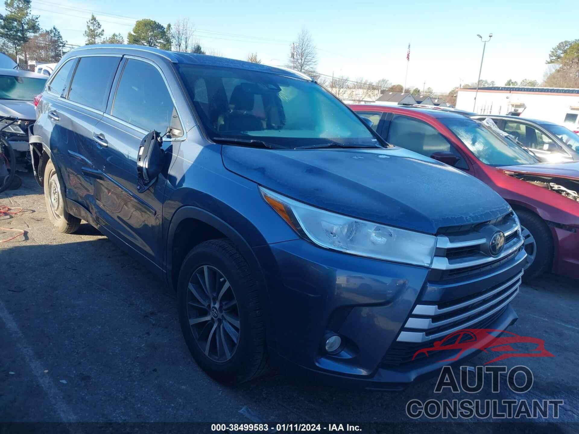 TOYOTA HIGHLANDER 2017 - 5TDKZRFHXHS526175