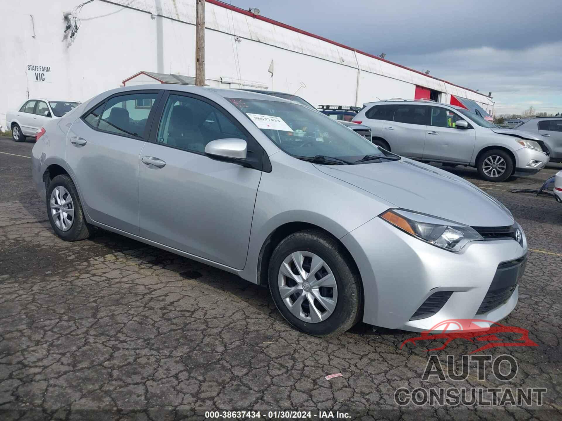 TOYOTA COROLLA 2016 - 5YFBURHEXGP388789