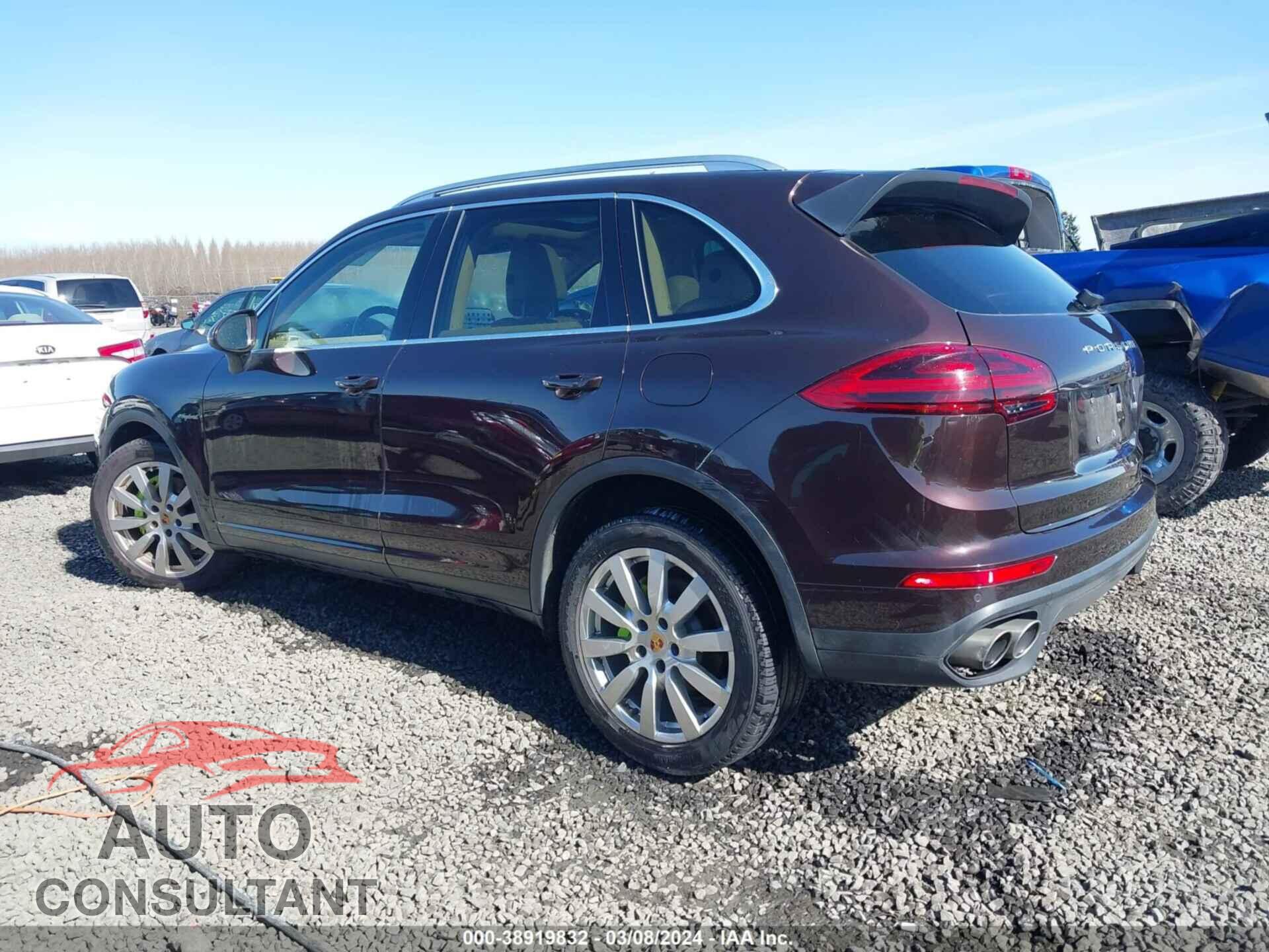 PORSCHE CAYENNE E-HYBRID 2016 - WP1AE2A20GLA61857