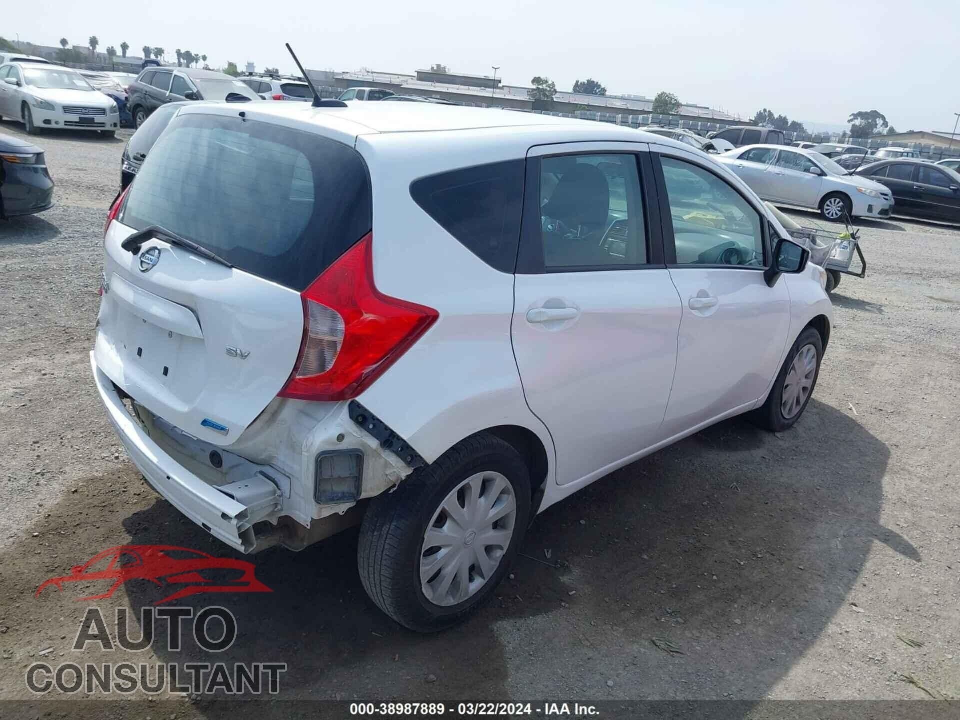 NISSAN VERSA NOTE 2016 - 3N1CE2CPXGL403292