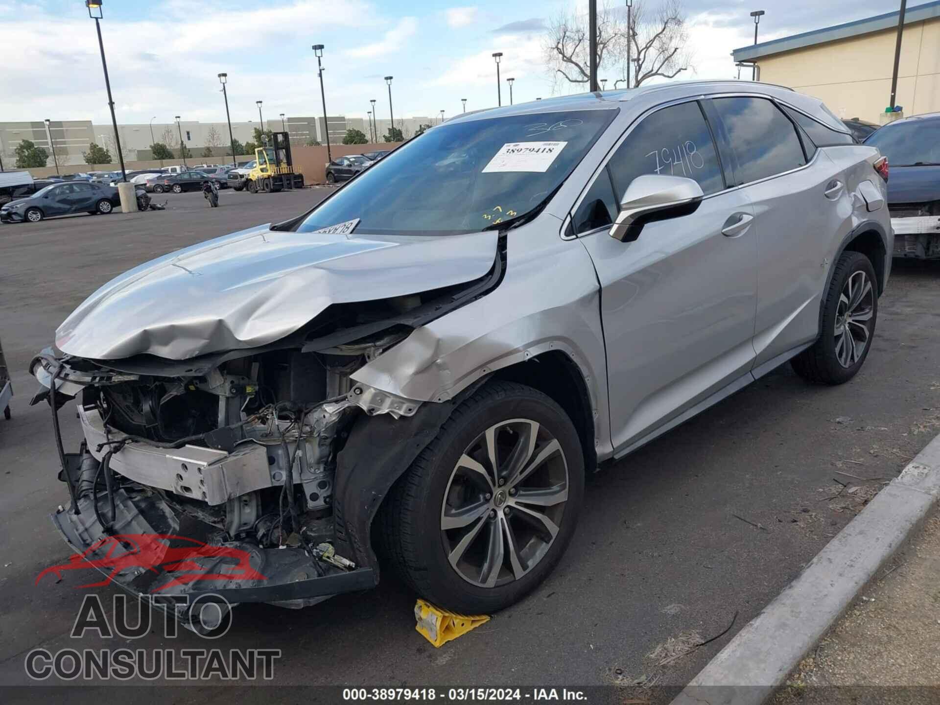 LEXUS RX 2017 - 2T2ZZMCA9HC089301