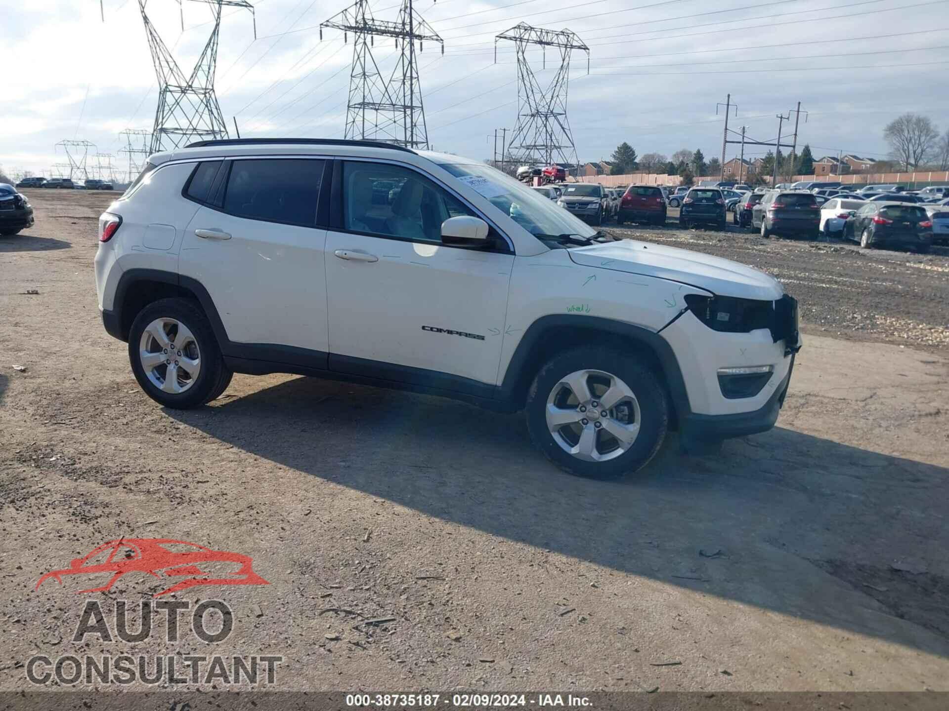 JEEP NEW COMPASS 2017 - 3C4NJDBB9HT651411