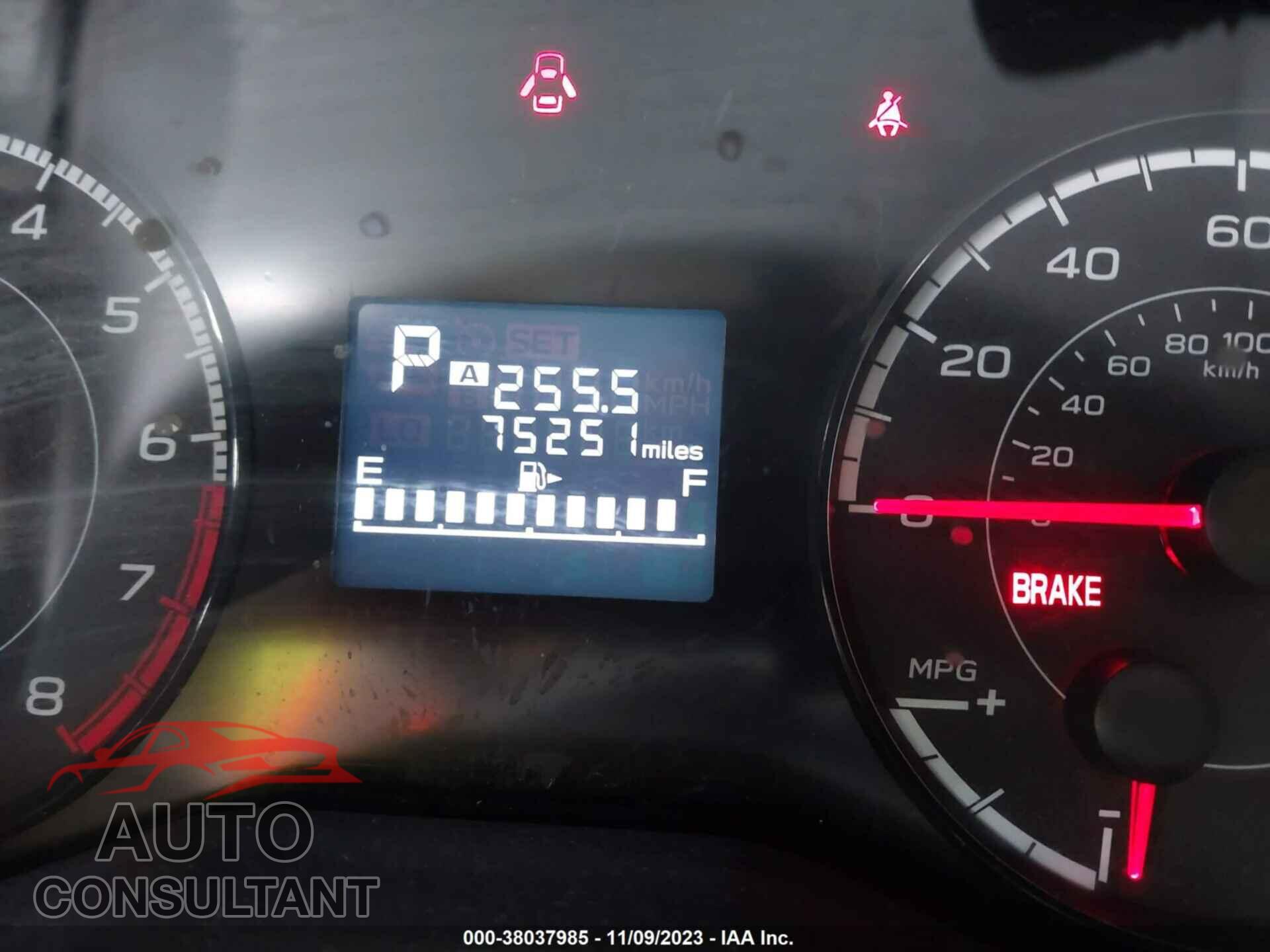 SUBARU IMPREZA 2017 - 4S3GTAB62H3736655