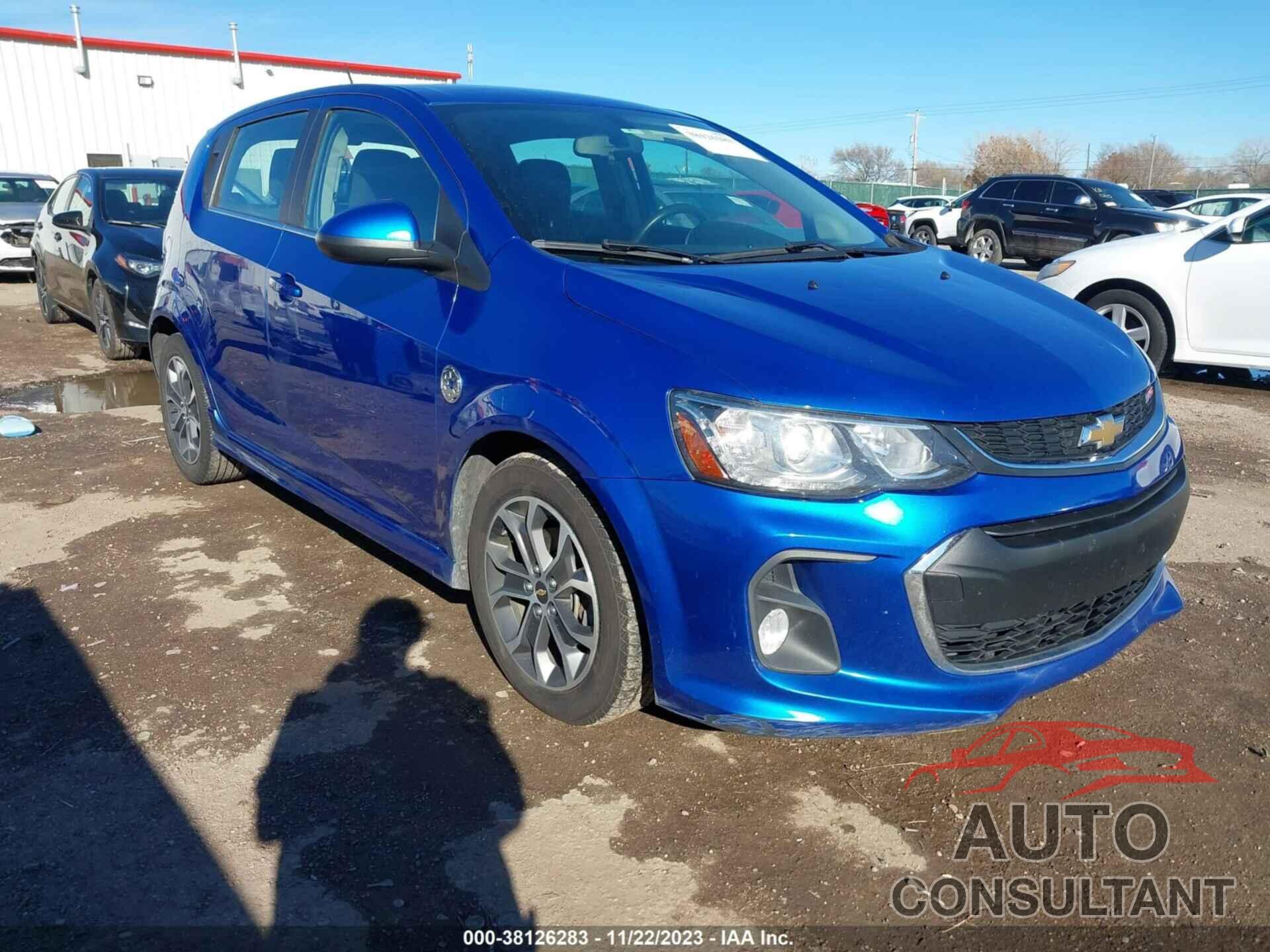 CHEVROLET SONIC 2017 - 1G1JD6SH8H4150529