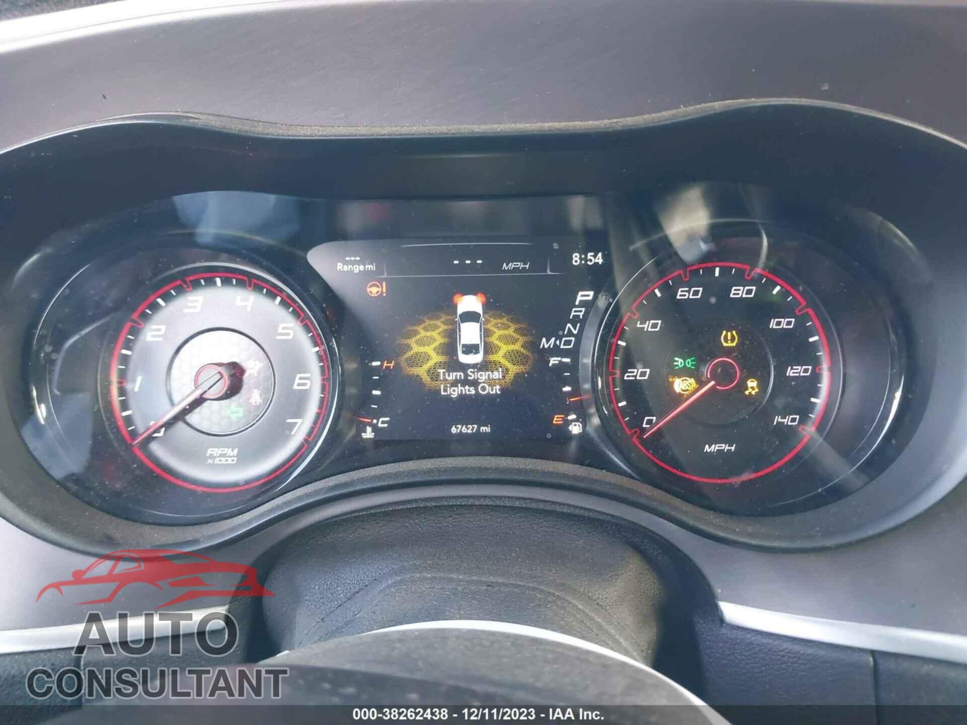 DODGE CHARGER 2019 - 2C3CDXHG1KH673619