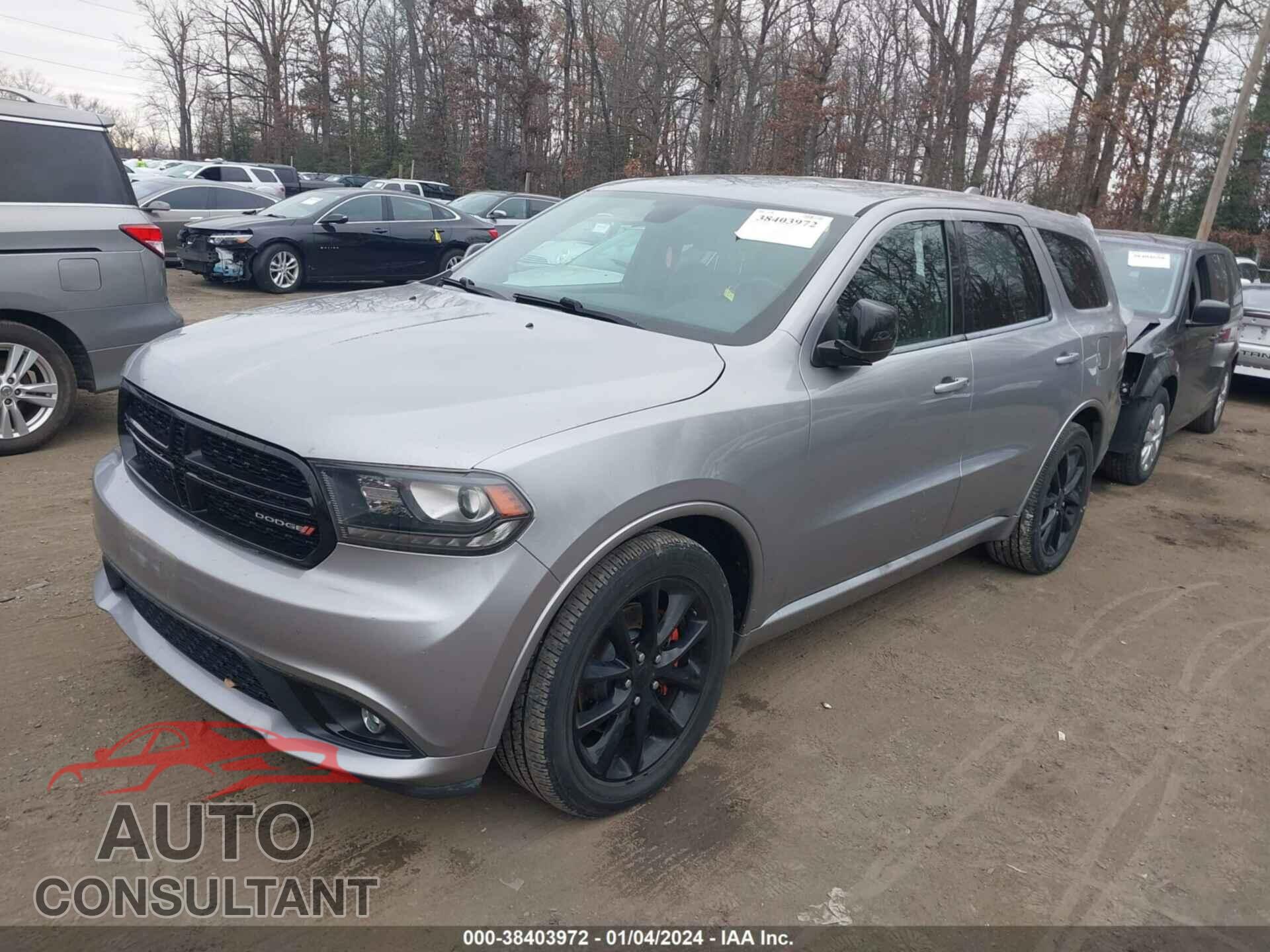 DODGE DURANGO 2017 - 1C4SDJCT9HC606464