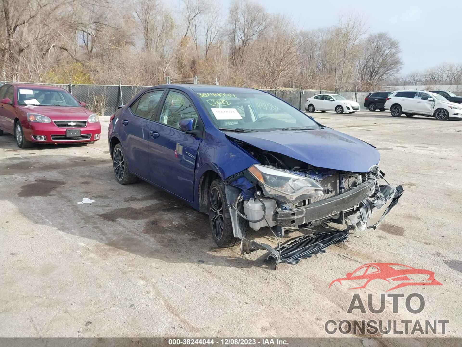 TOYOTA COROLLA 2016 - 5YFBURHE0GP520619
