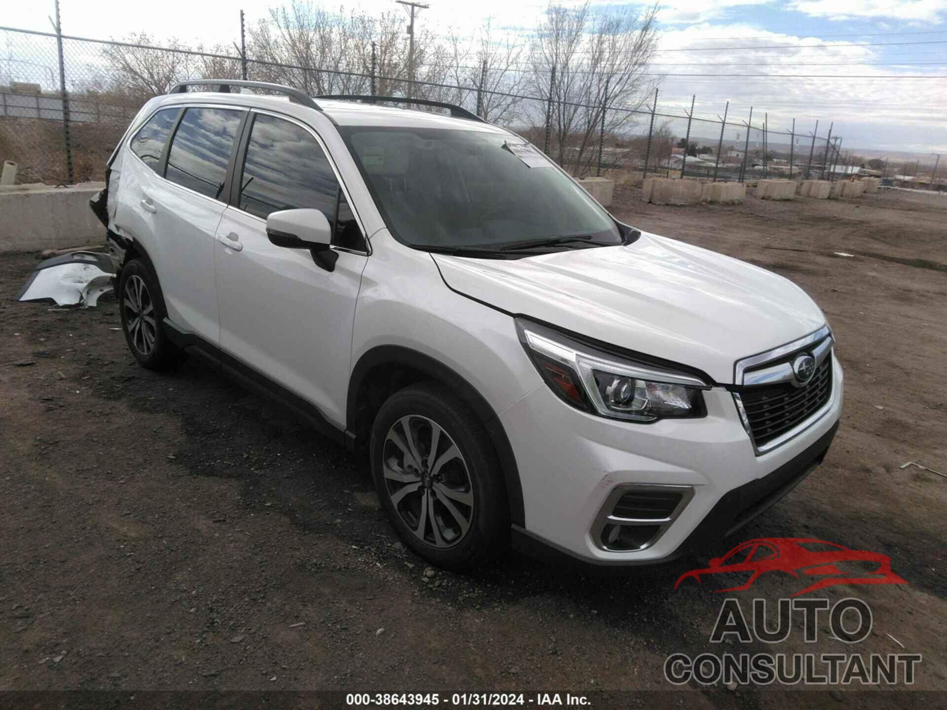 SUBARU FORESTER 2019 - JF2SKAUC2KH549024