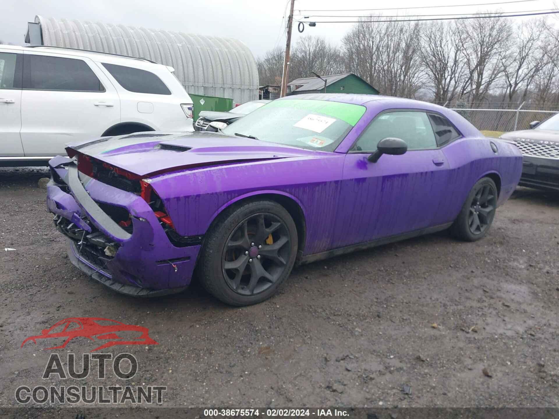 DODGE CHALLENGER 2016 - 2C3CDZAG8GH202211