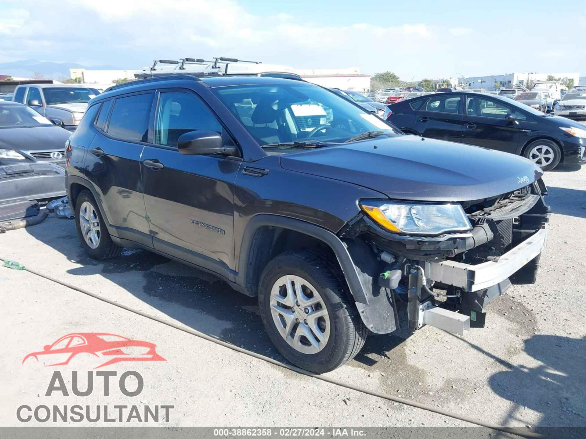 JEEP NEW COMPASS 2017 - 3C4NJCABXHT652370