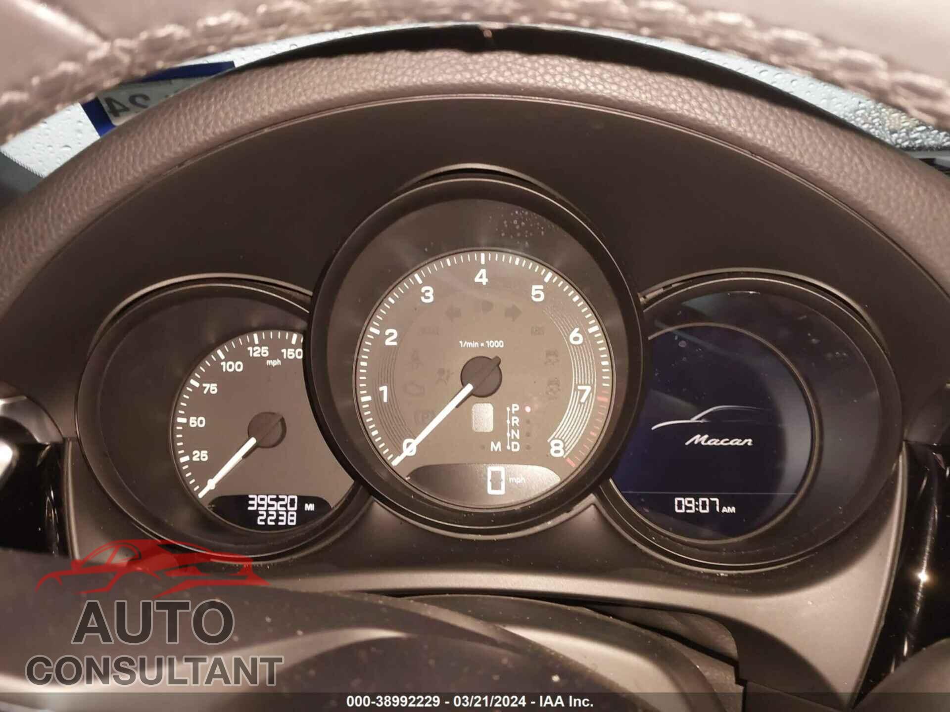 PORSCHE MACAN 2022 - WP1AA2A51NLB11703