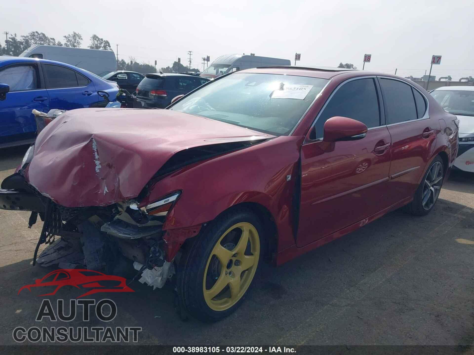 LEXUS GS 2019 - JTHBZ1BL3KA019035