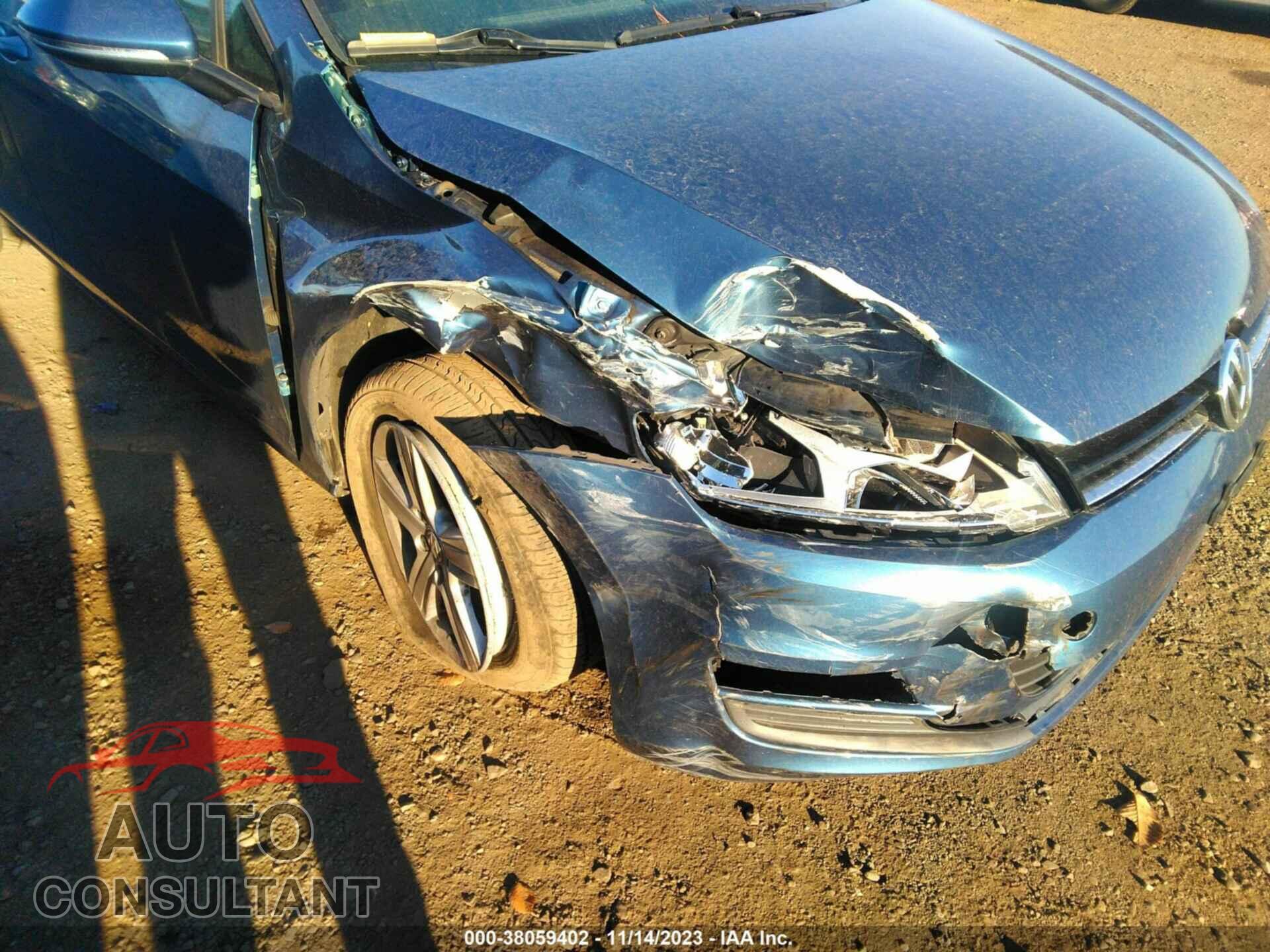 VOLKSWAGEN GOLF 2017 - 3VW217AU9HM074720