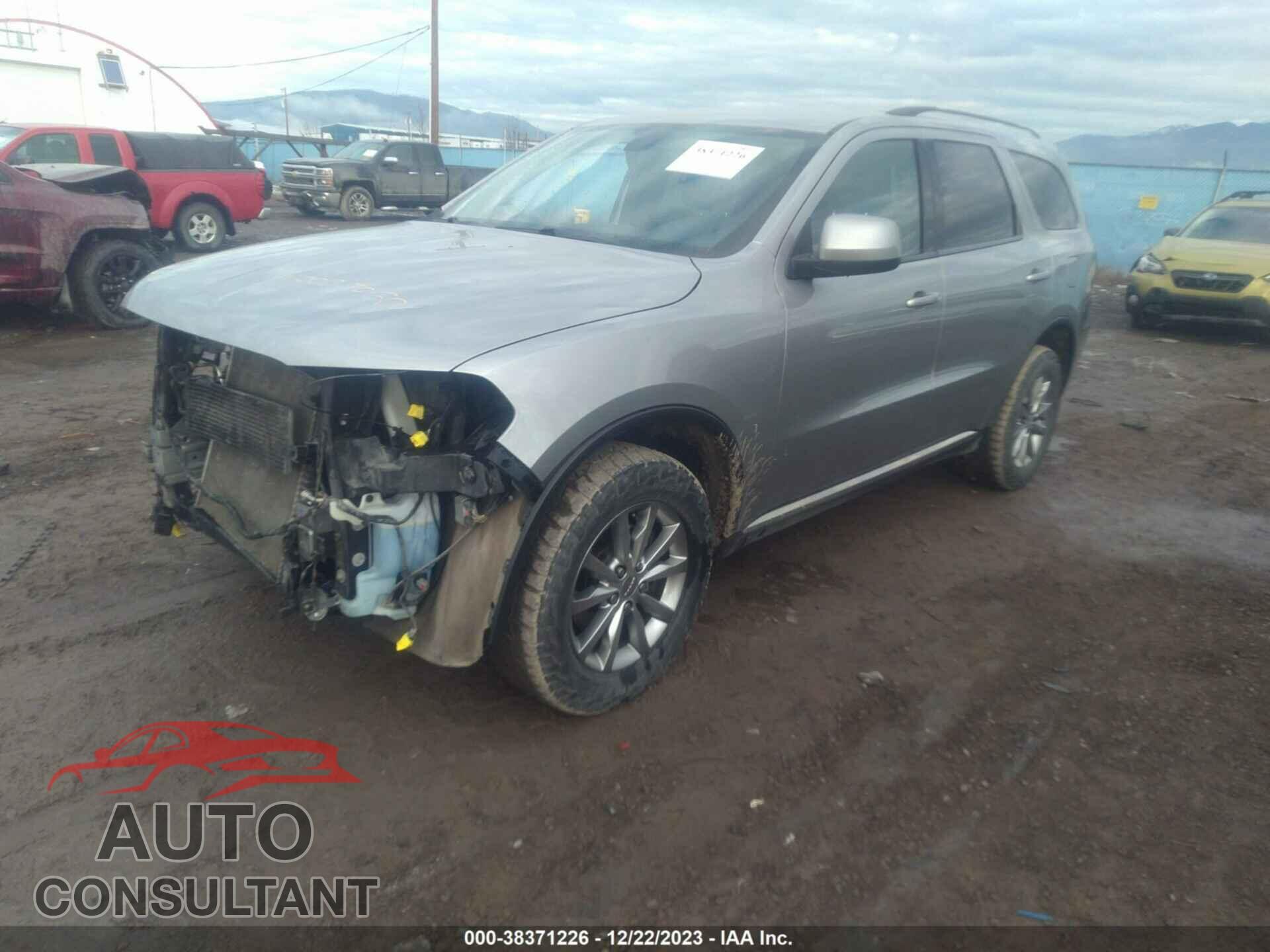 DODGE DURANGO 2017 - 1C4RDJAG3HC824047