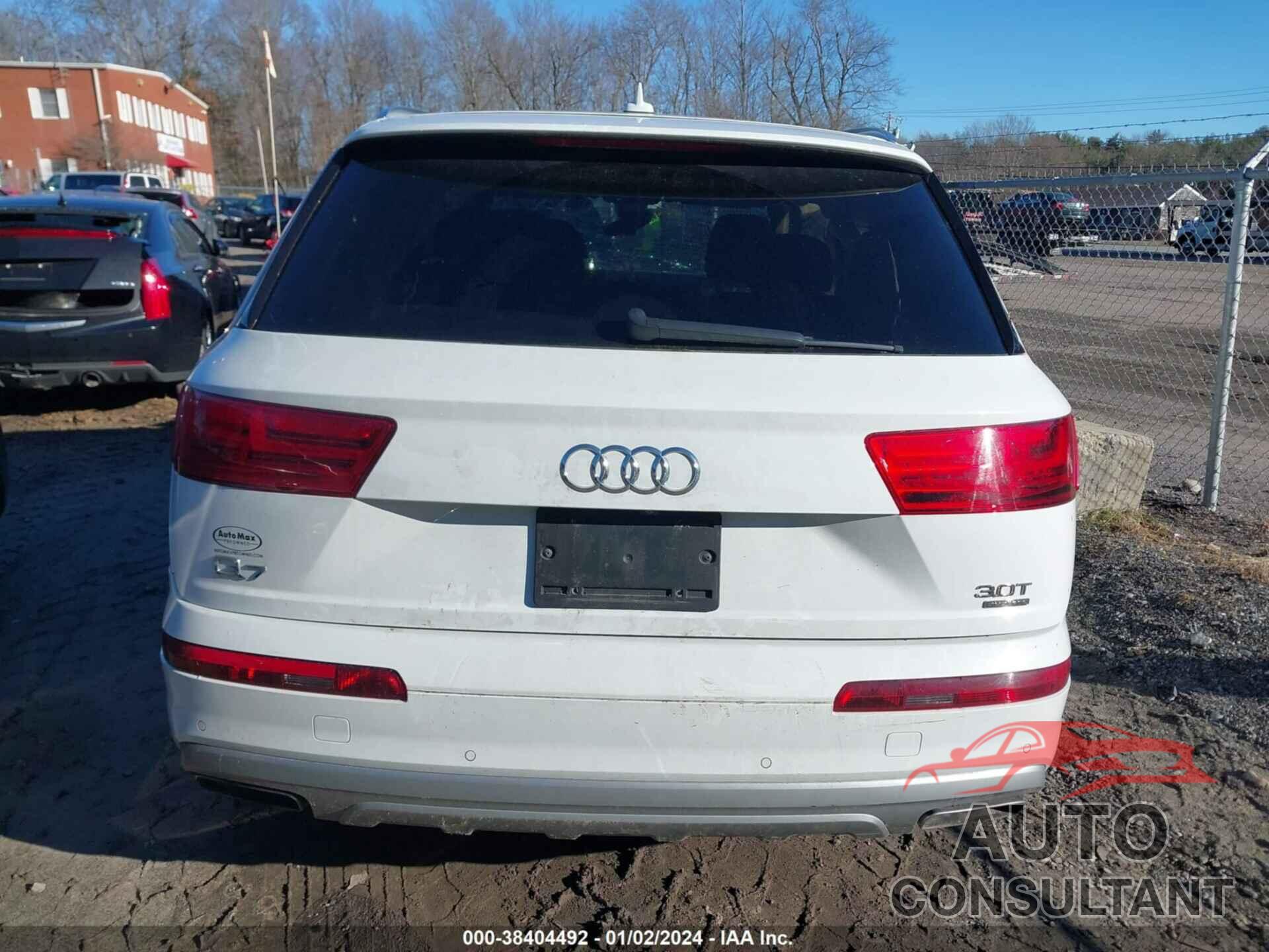 AUDI Q7 2017 - WA1LAAF77HD052129