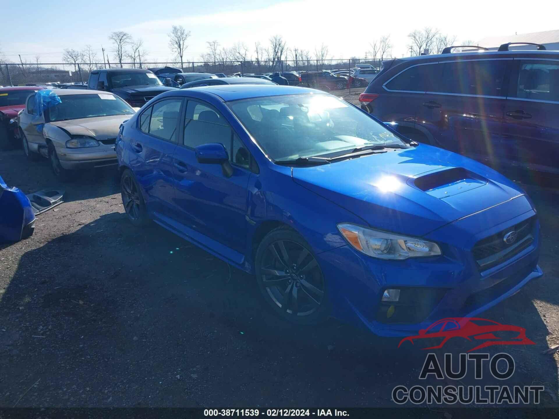 SUBARU WRX 2016 - JF1VA1E63G9825015