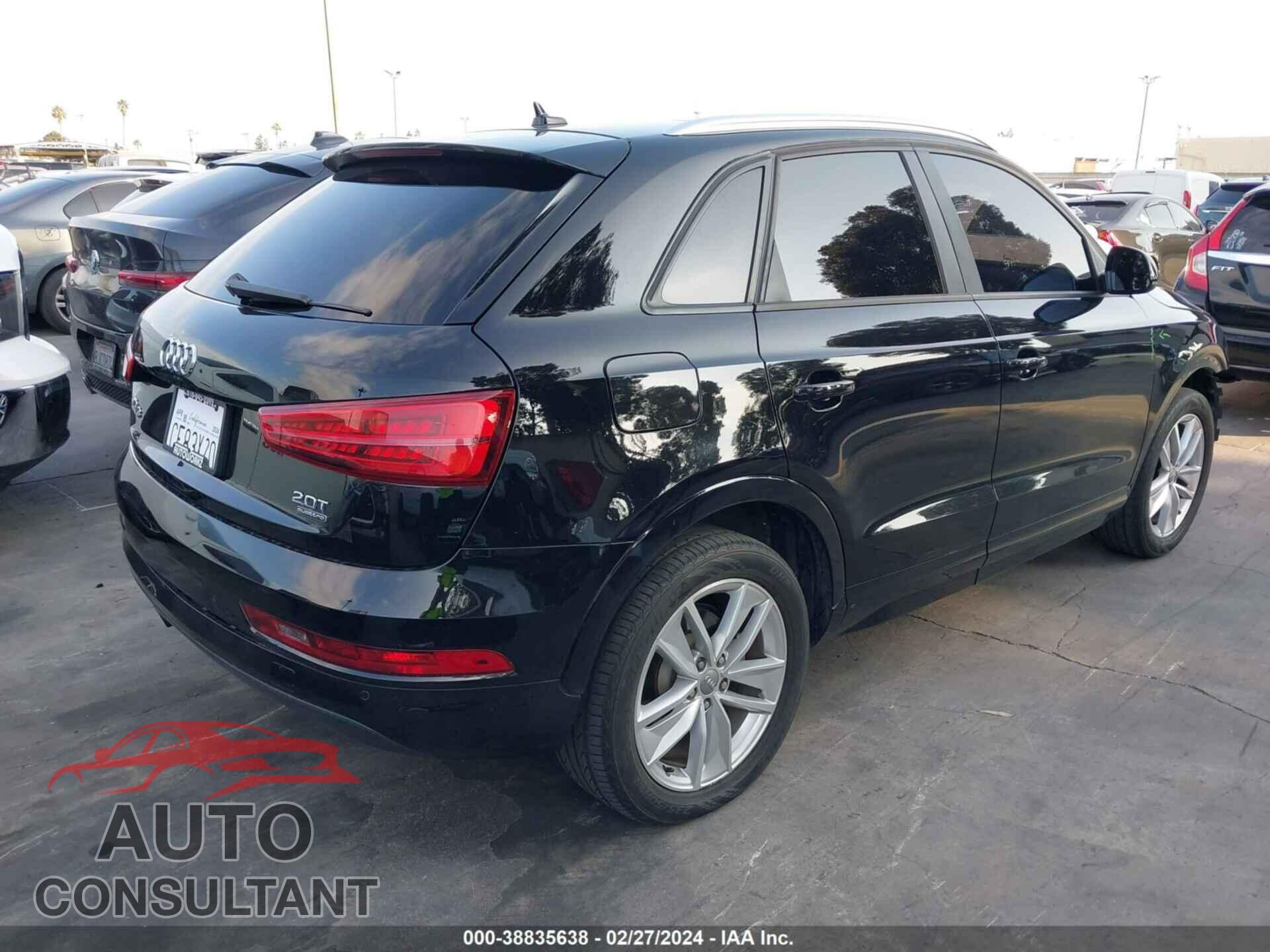 AUDI Q3 2017 - WA1ECCFS1HR014238