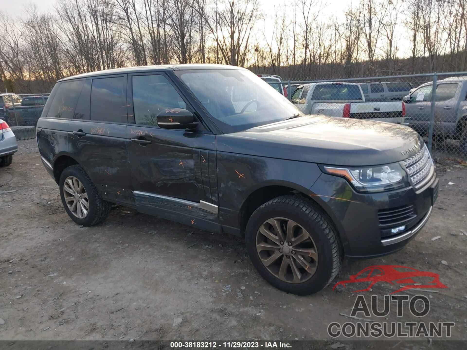 LAND ROVER RANGE ROVER 2016 - SALGS2PF4GA290139