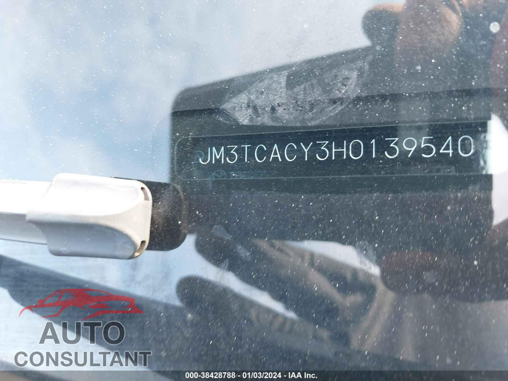 MAZDA CX-9 2017 - JM3TCACY3H0139540