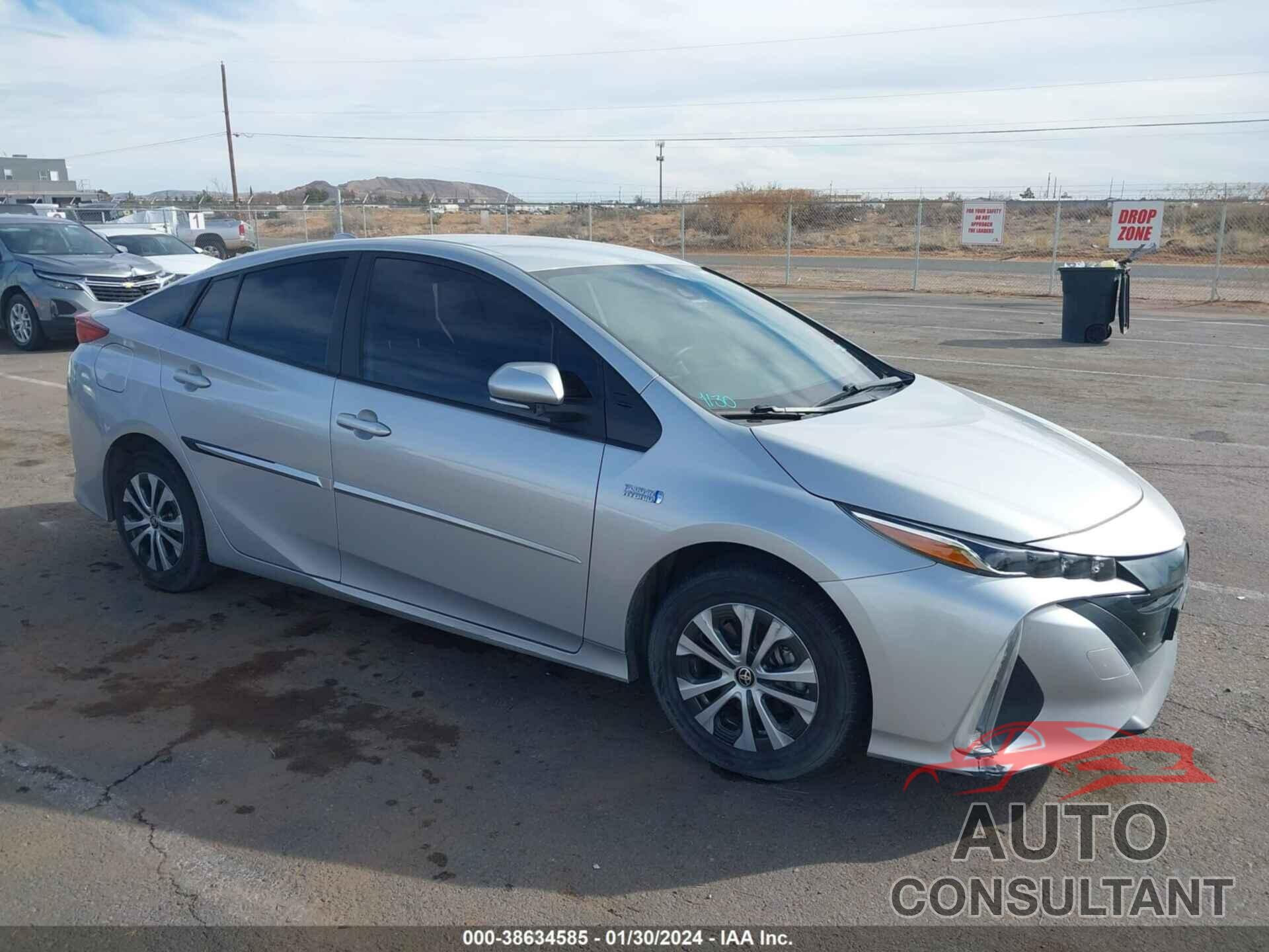 TOYOTA PRIUS PRIME 2021 - JTDKAMFP1M3183916