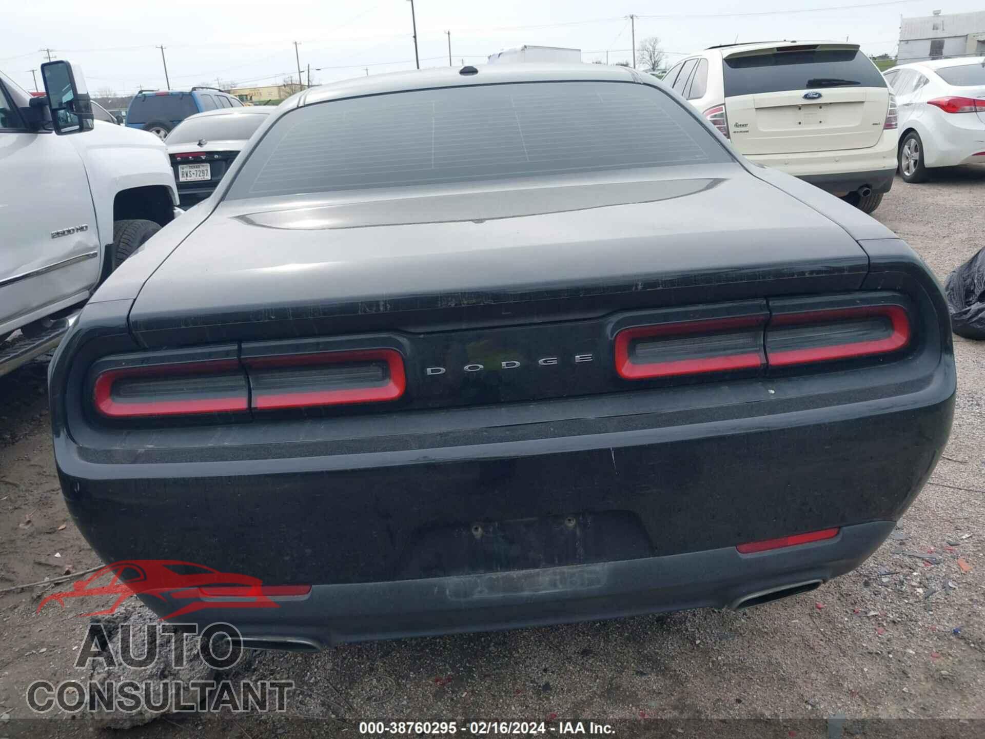 DODGE CHALLENGER 2016 - 2C3CDZAG0GH278960