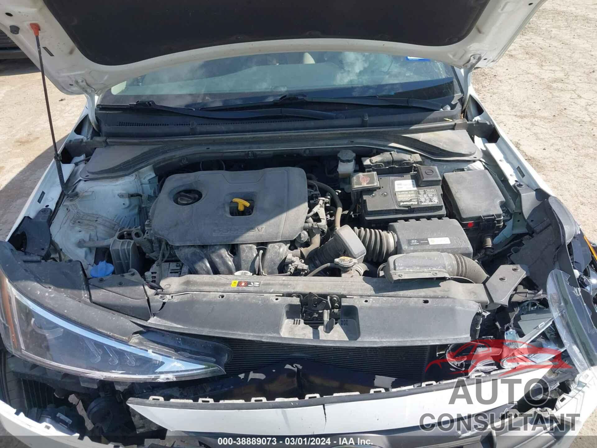 HYUNDAI ELANTRA 2019 - 5NPD84LF7KH480853