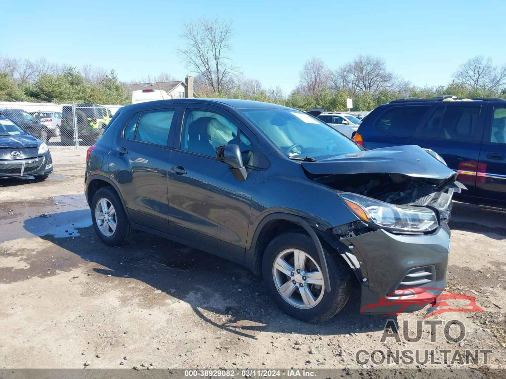 CHEVROLET TRAX 2019 - 3GNCJKSB5KL386688