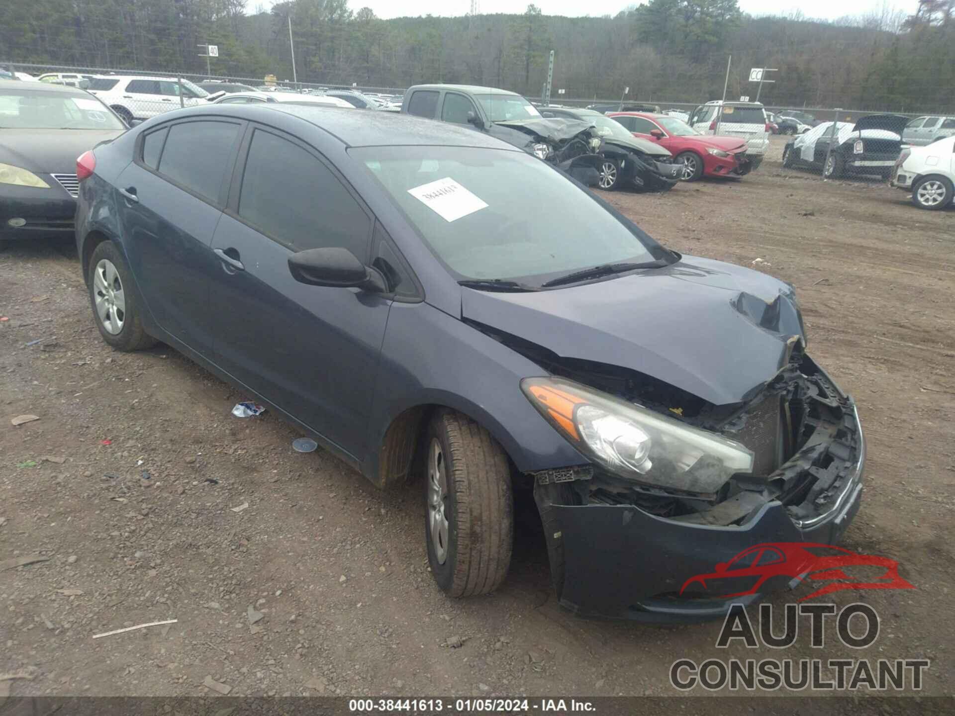 KIA FORTE 2016 - KNAFK4A60G5460011