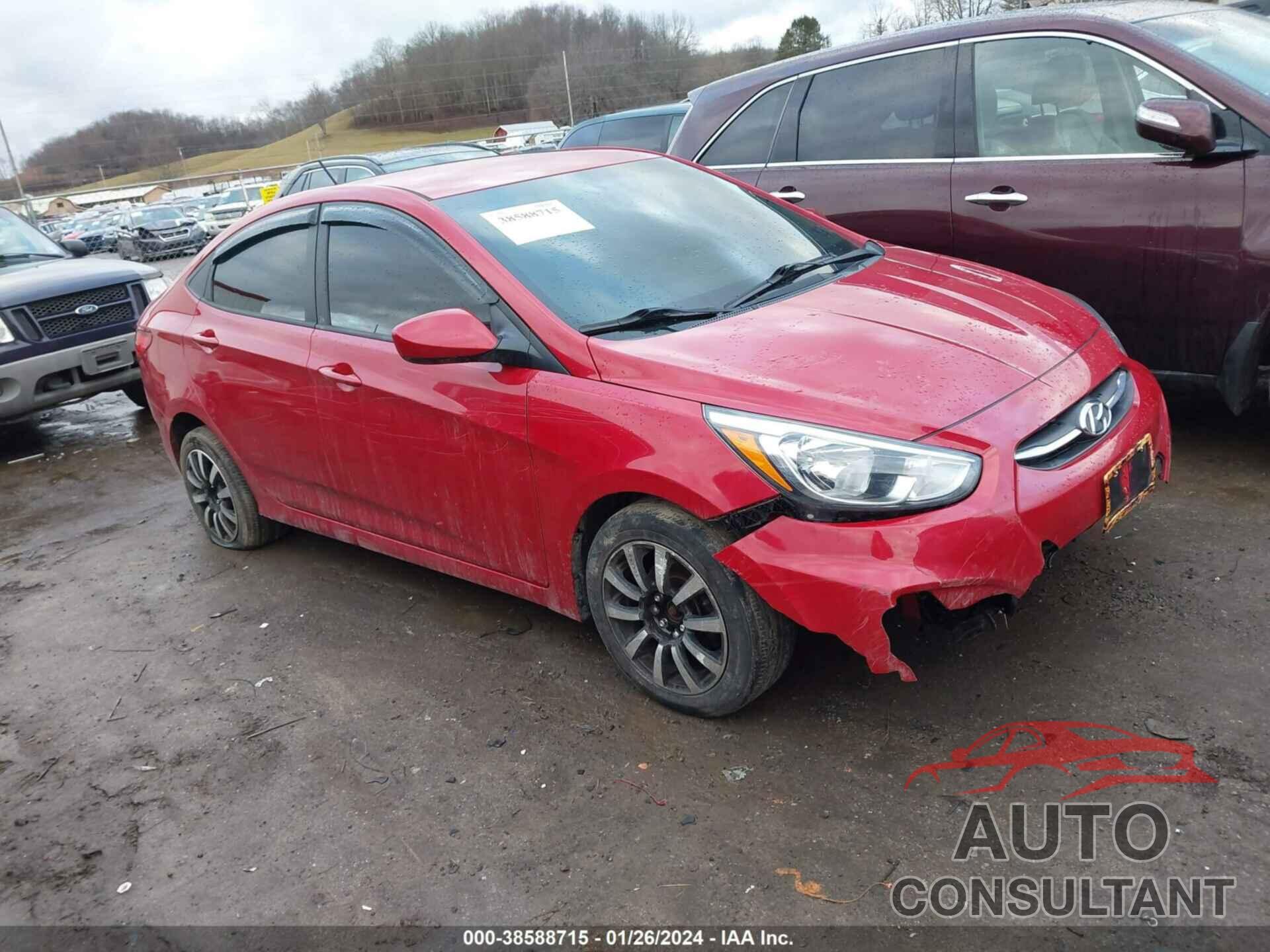 HYUNDAI ACCENT 2016 - KMHCT4AE0GU976817