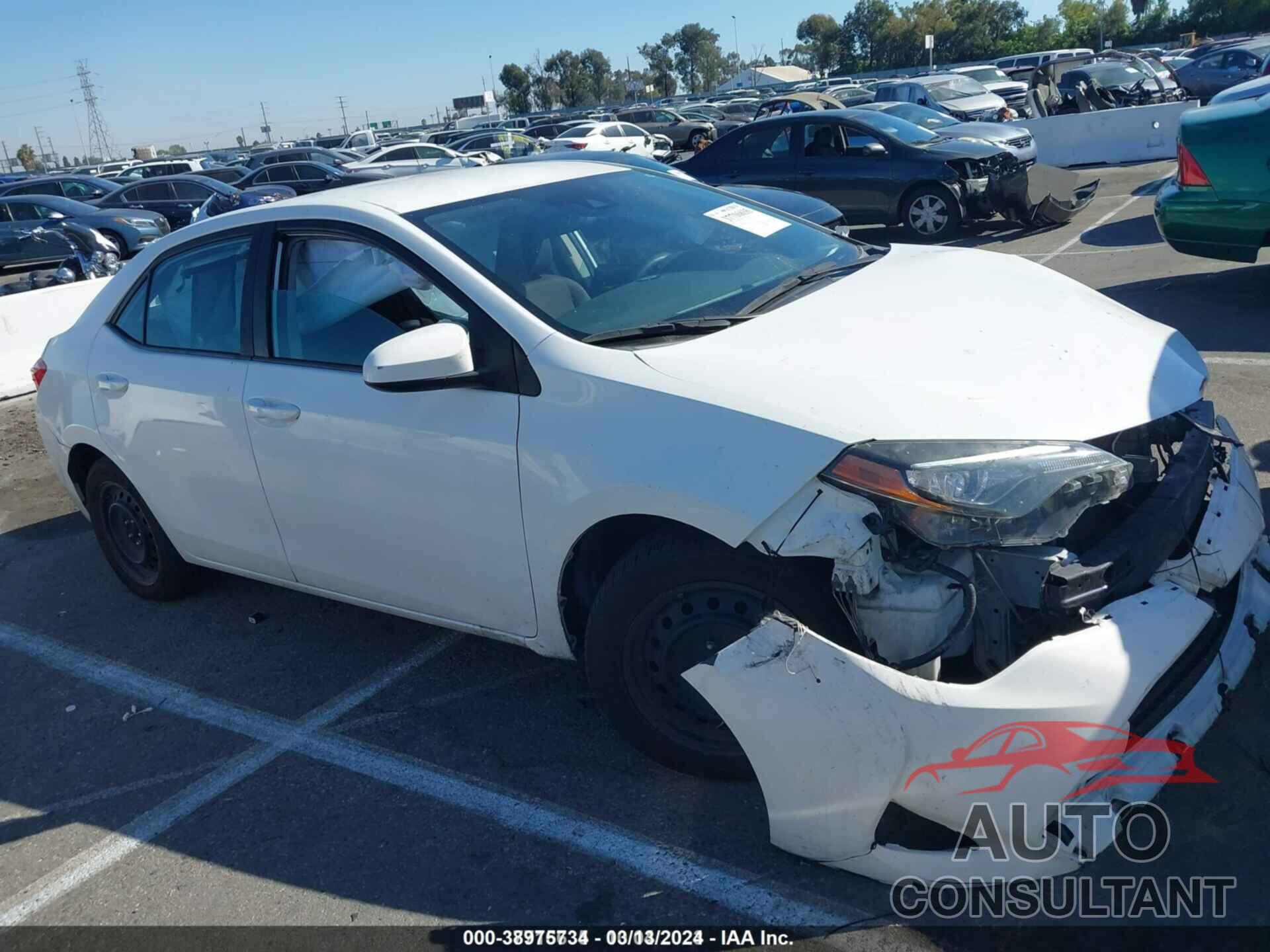TOYOTA COROLLA 2017 - 5YFBURHEXHP642681